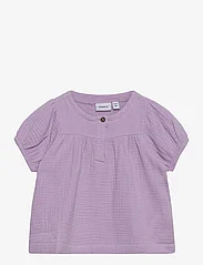 name it - NMFHINONA SS TOP - short-sleeved casual dresses - orchid bloom - 0