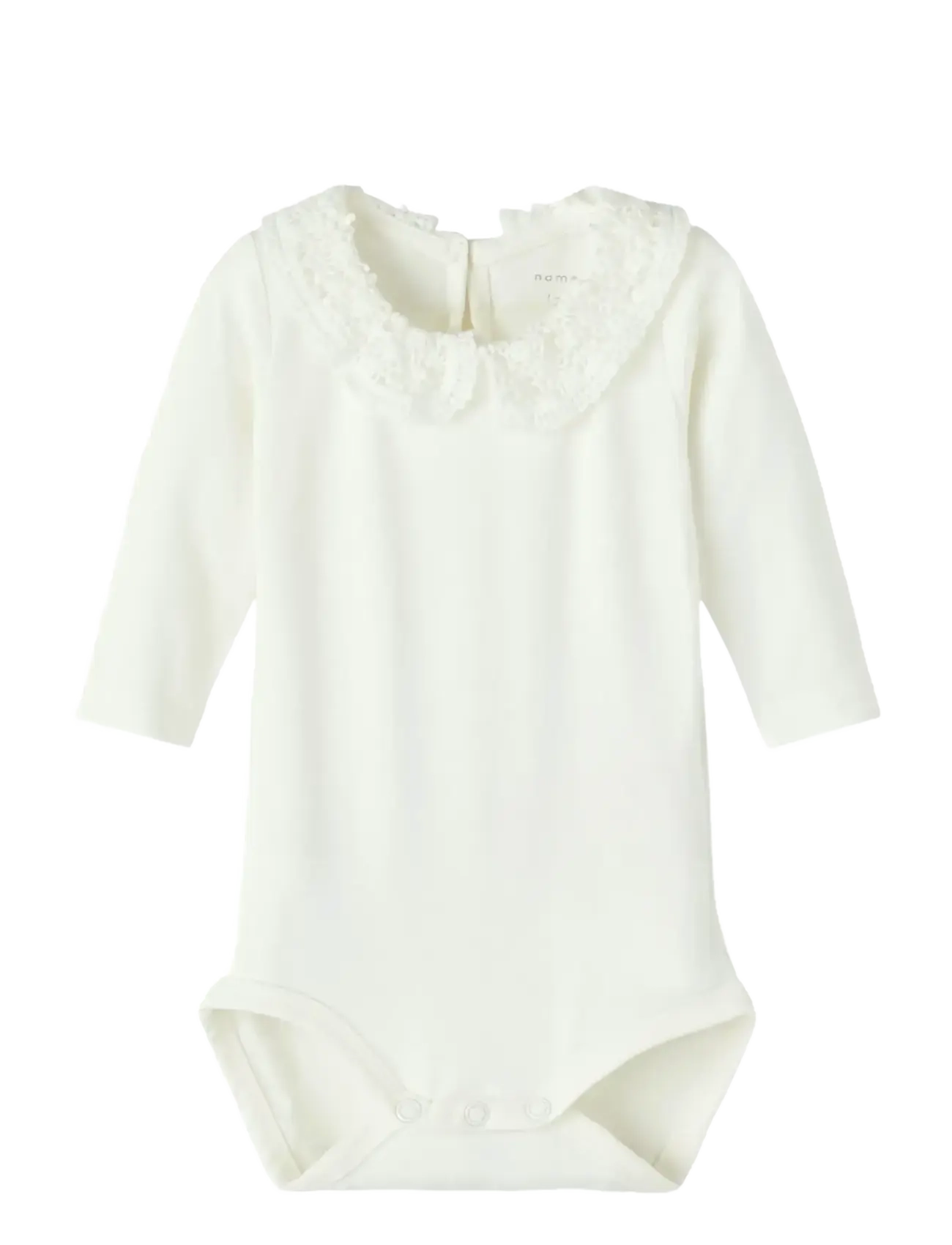 name it NBFTYLLA LS BODY NOOS - Bodies - WHITE ALYSSUM / white