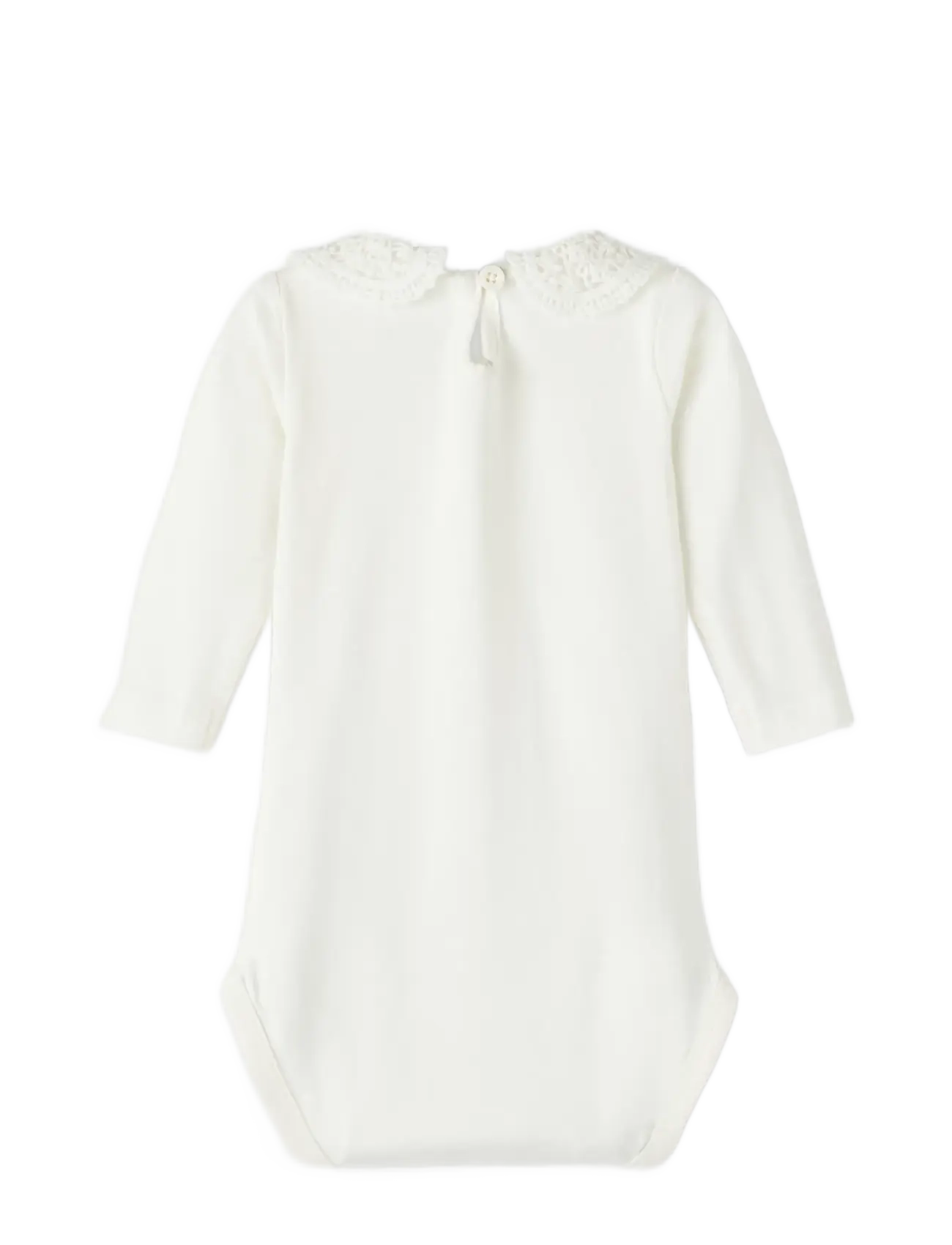 name it - NBFTYLLA LS BODY NOOS - ar garām piedurknēm - white alyssum - 2