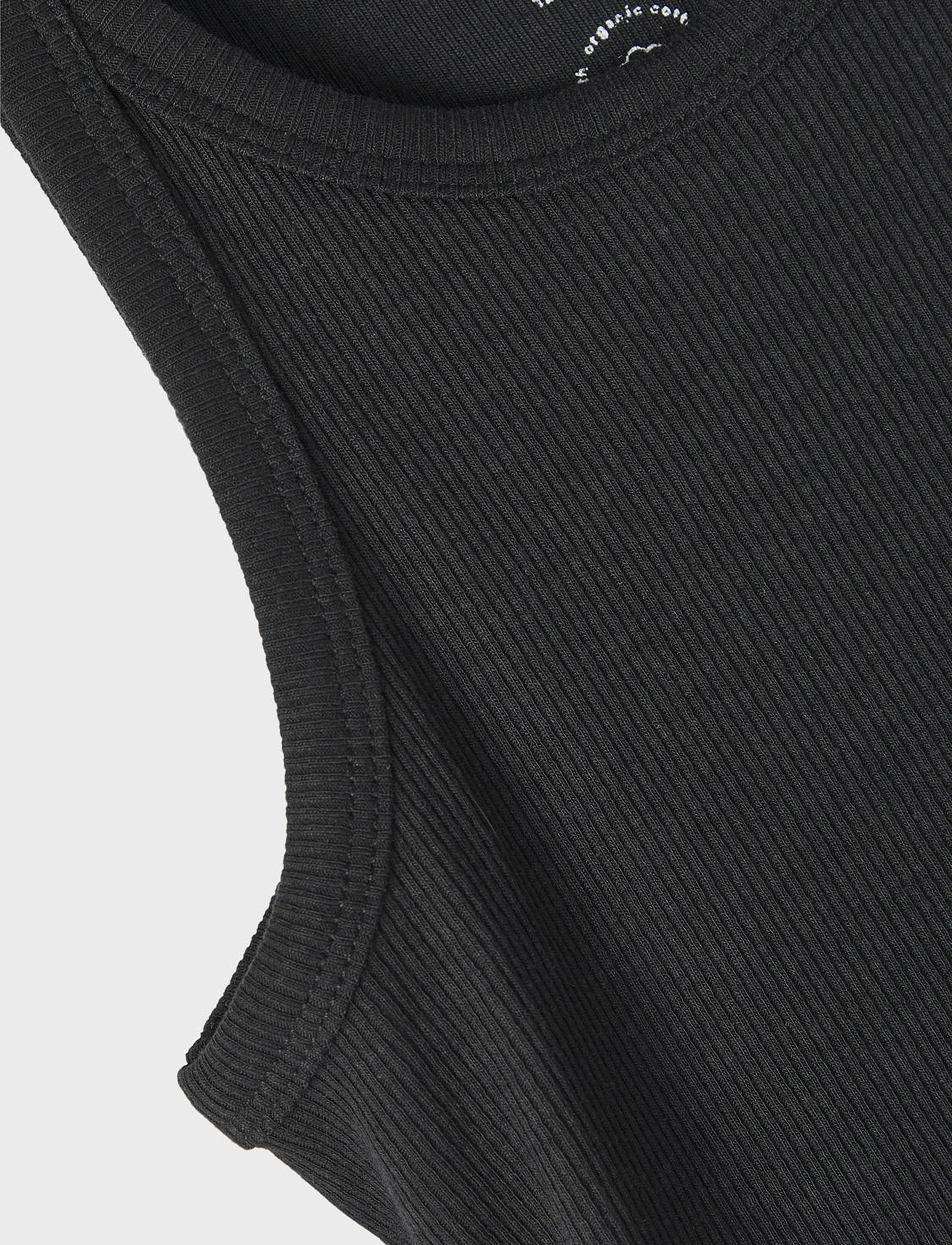 name it - NKFKAB SL SLIM TOP NOOS - black - 4
