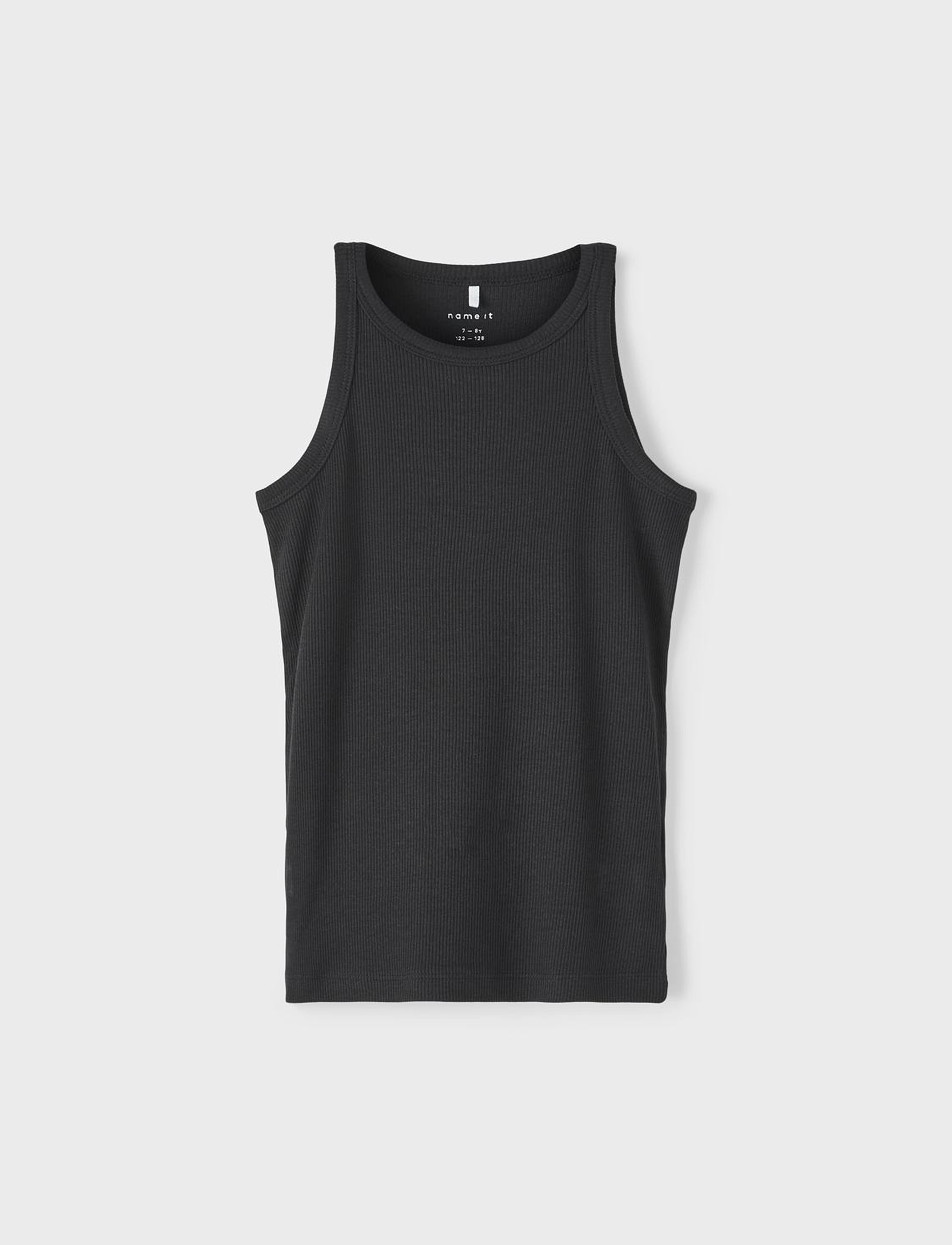 name it - NKFKAB SL SLIM TOP NOOS - black - 3