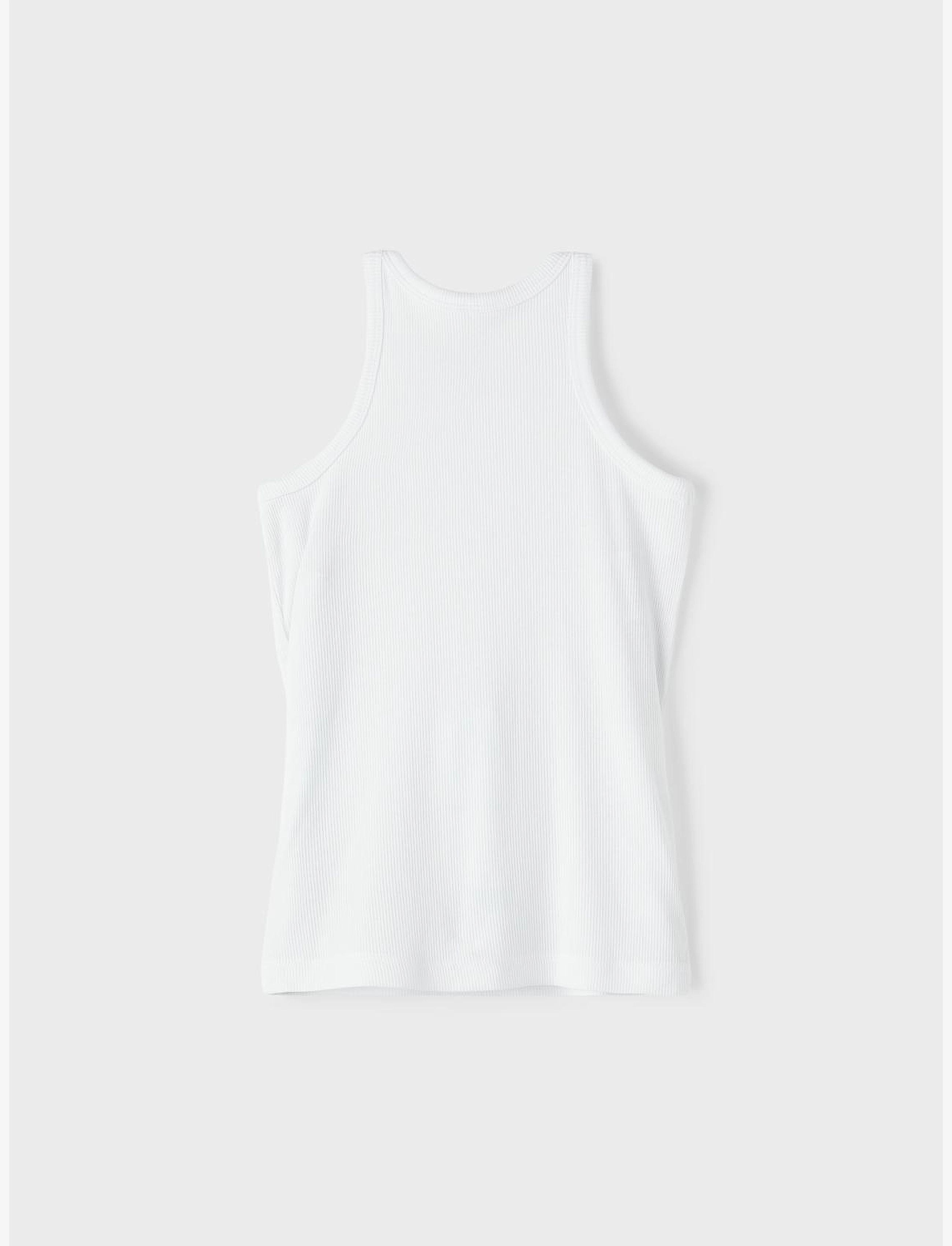 name it - NKFKAB SL SLIM TOP NOOS - bright white - 2
