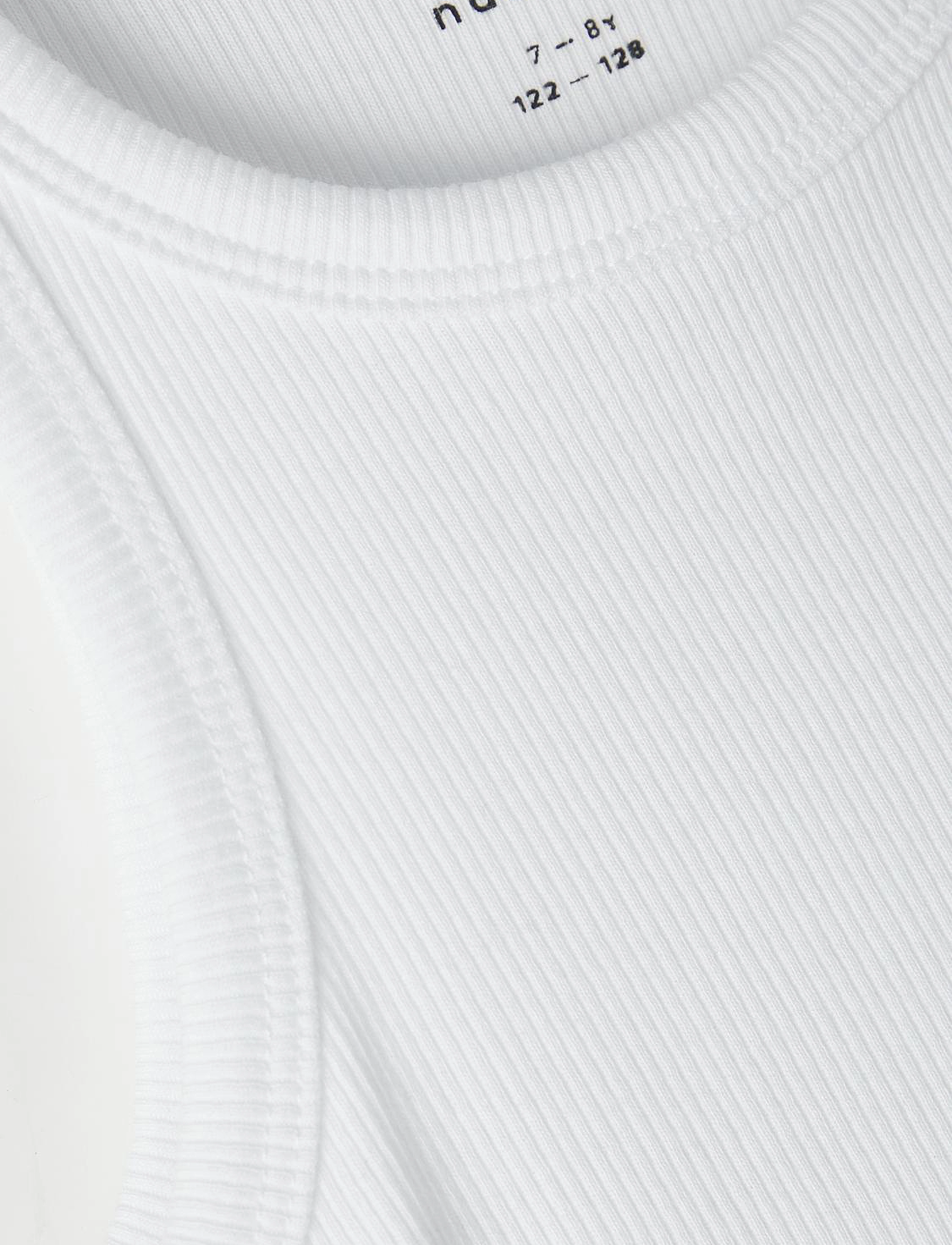 name it - NKFKAB SL SLIM TOP NOOS - bright white - 3