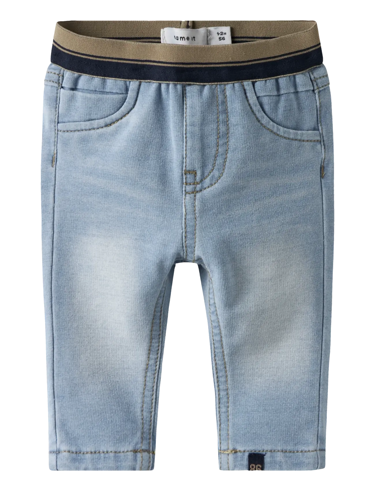 name it NBMSILAS SLIM SWE JEANS 7025-TR NOOS - Underdele - BLUE DENIM / blue