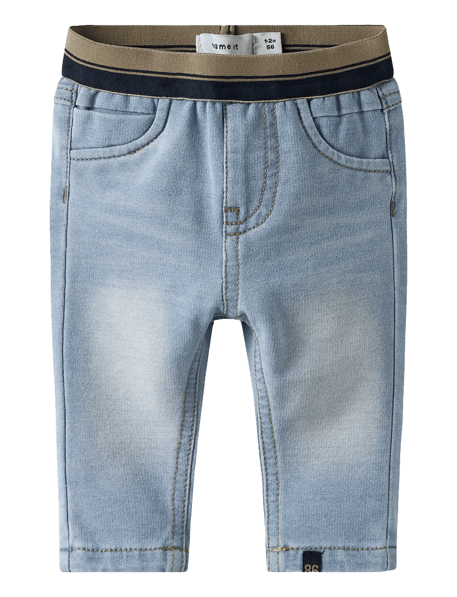 name it - NBMSILAS SLIM SWE JEANS 7025-TR NOOS - skinny jeans - blue denim - 1