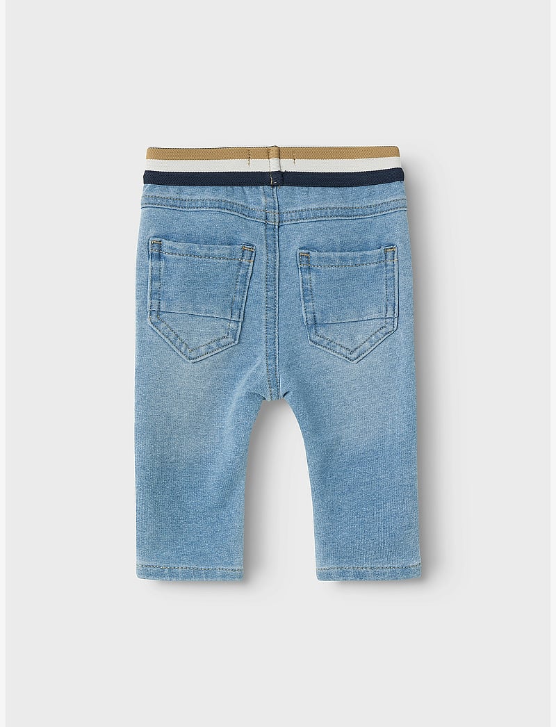 name it - NBMSILAS SLIM SWE JEANS 7025-TR NOOS - siaurėjantys džinsai - light blue denim - 2