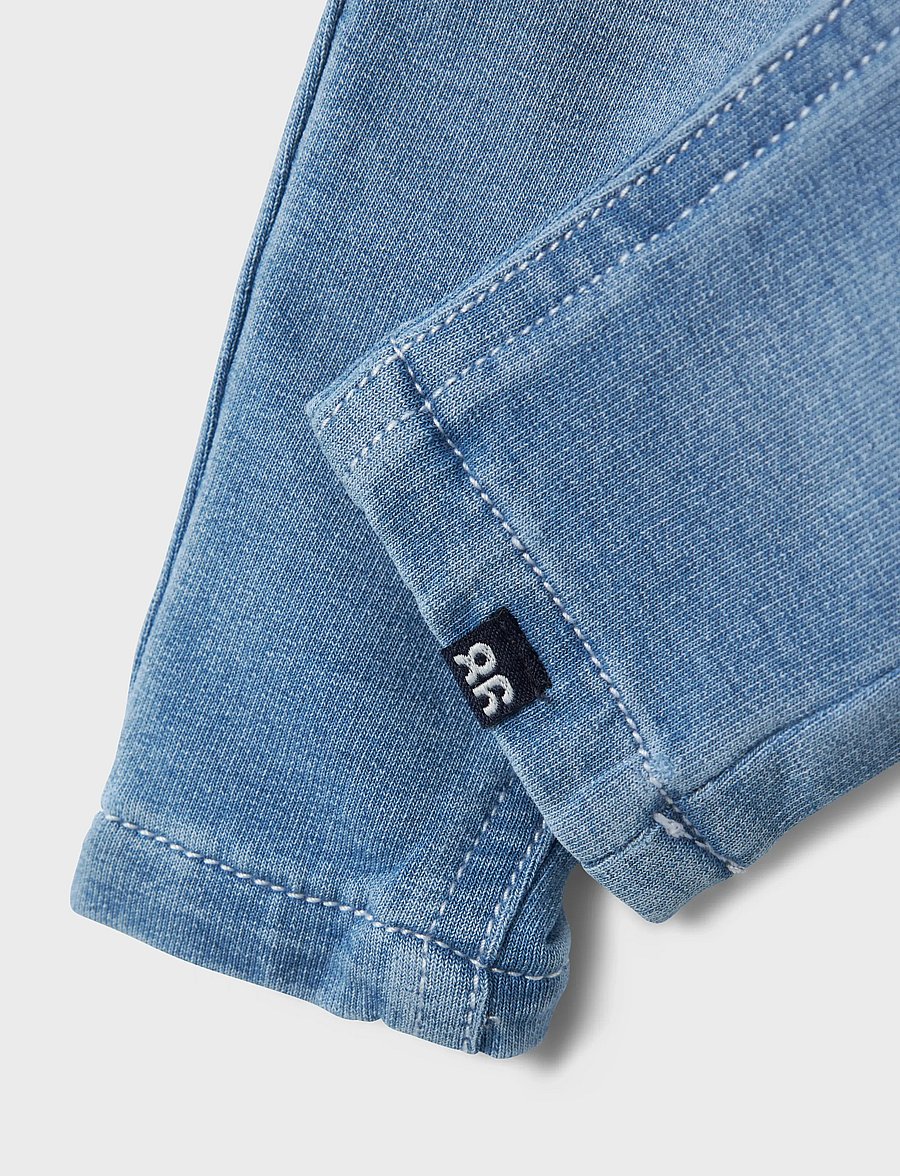 name it - NBMSILAS SLIM SWE JEANS 7025-TR NOOS - skinny jeans - light blue denim - 4