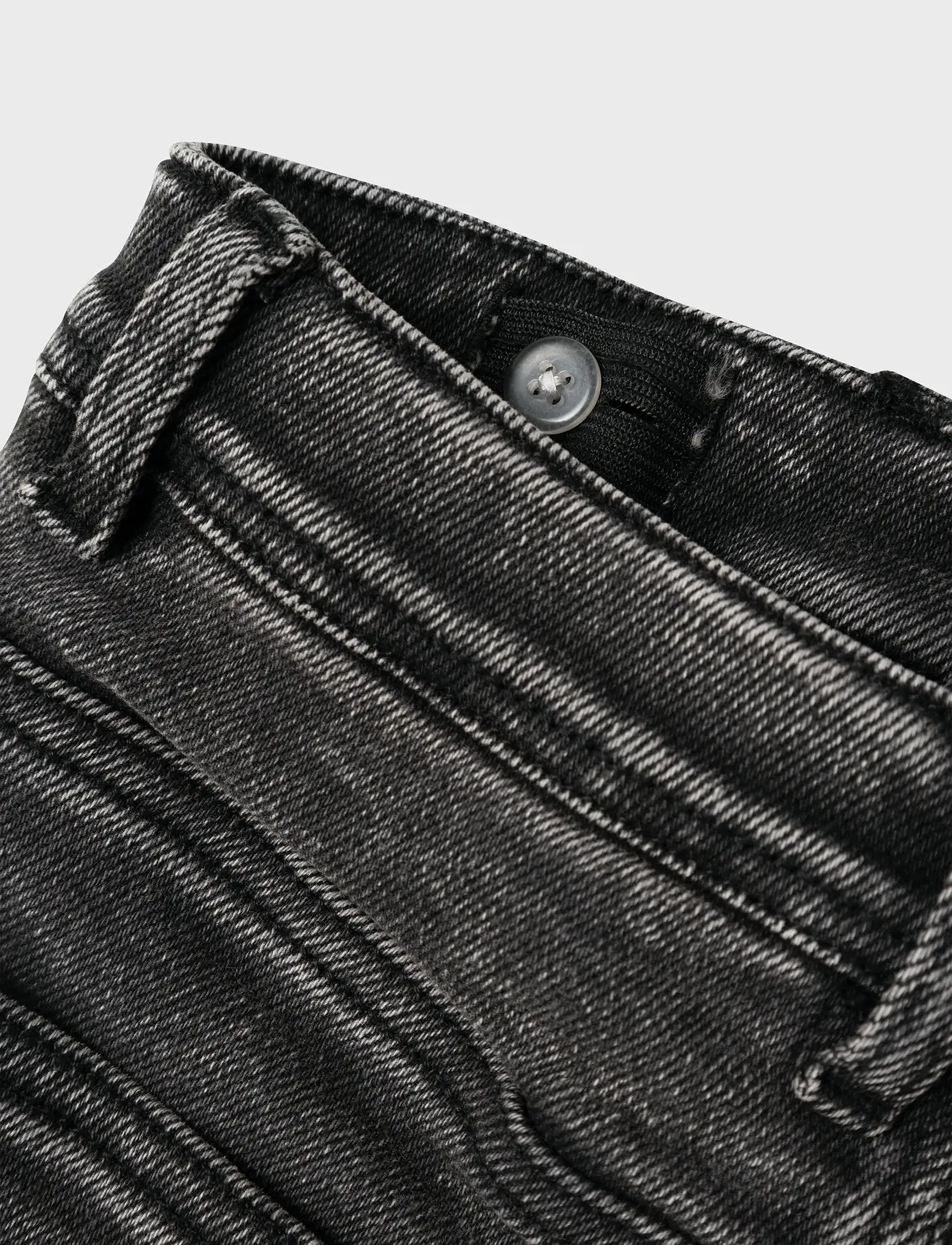name it - NKMTHEO XSLIM JEANS 7640-RY NOOS - skinny-gallabuxur - dark grey denim - 2