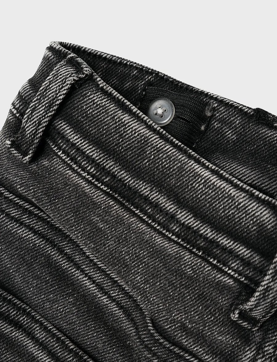 name it - NKMTHEO XSLIM JEANS 7640-RY NOOS - skinny-gallabuxur - dark grey denim - 2