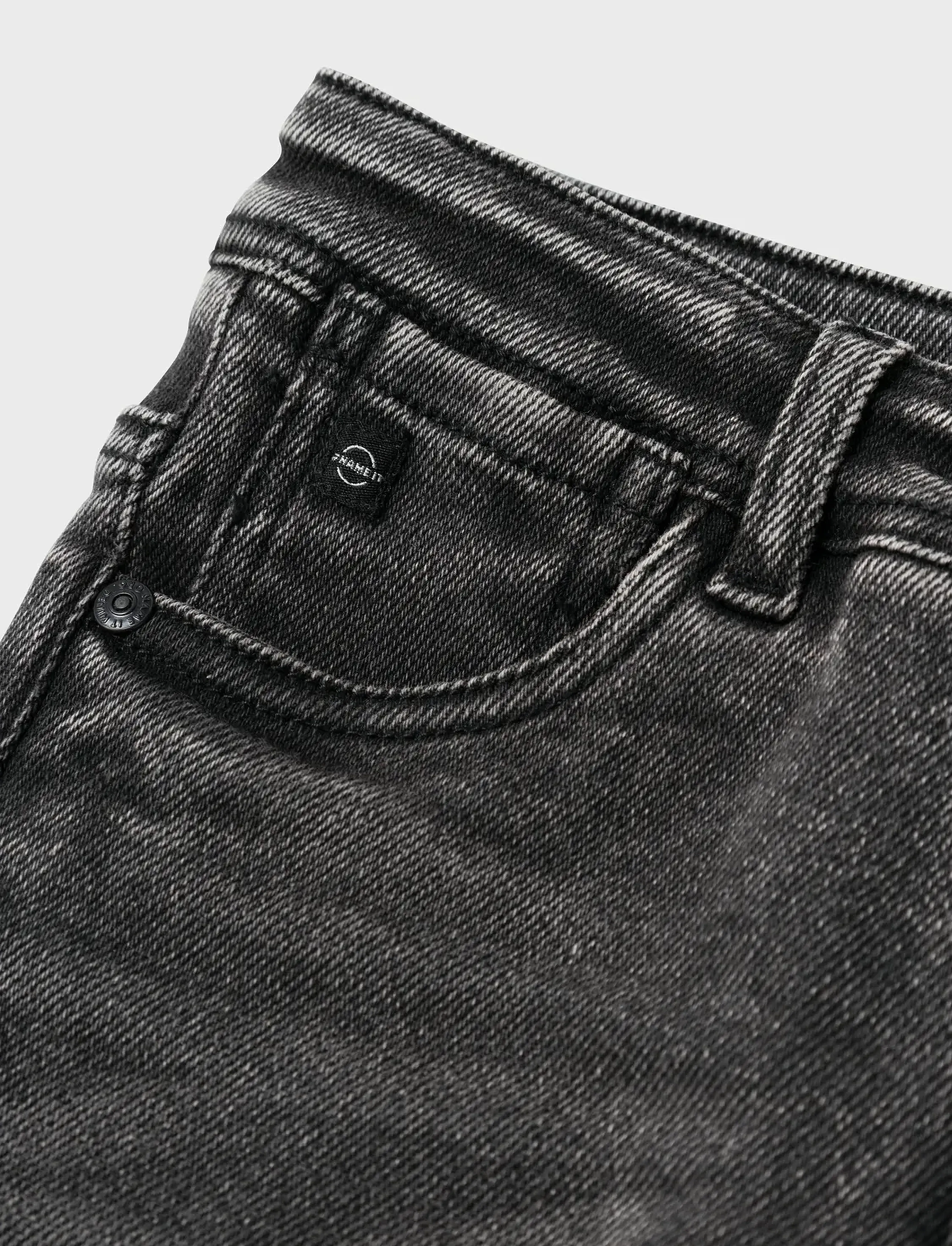 name it - NKMTHEO XSLIM JEANS 7640-RY NOOS - skinny-gallabuxur - dark grey denim - 3