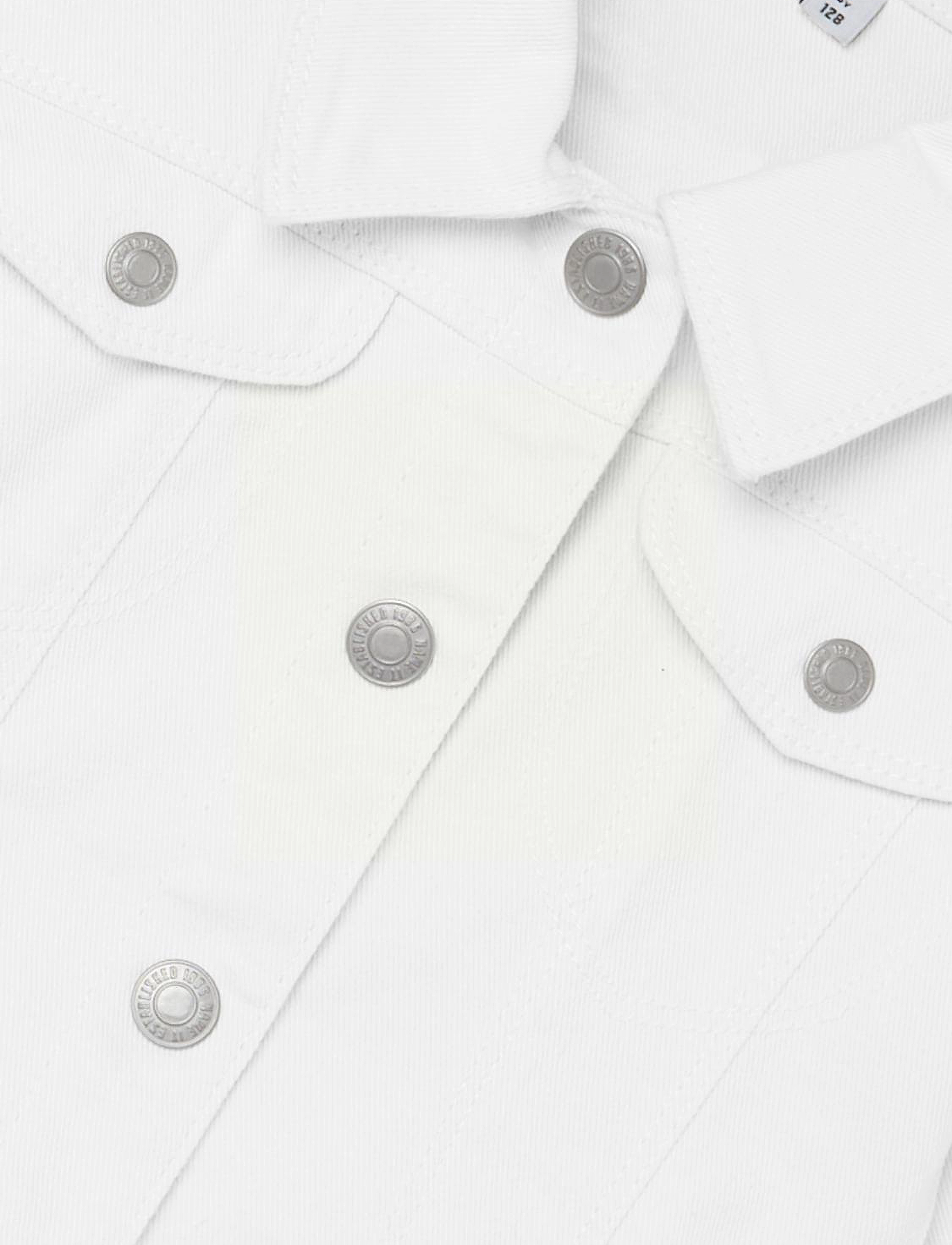 name it - NKFREJA TWILL JACKET 4160-YF NOOS - bright white - 2