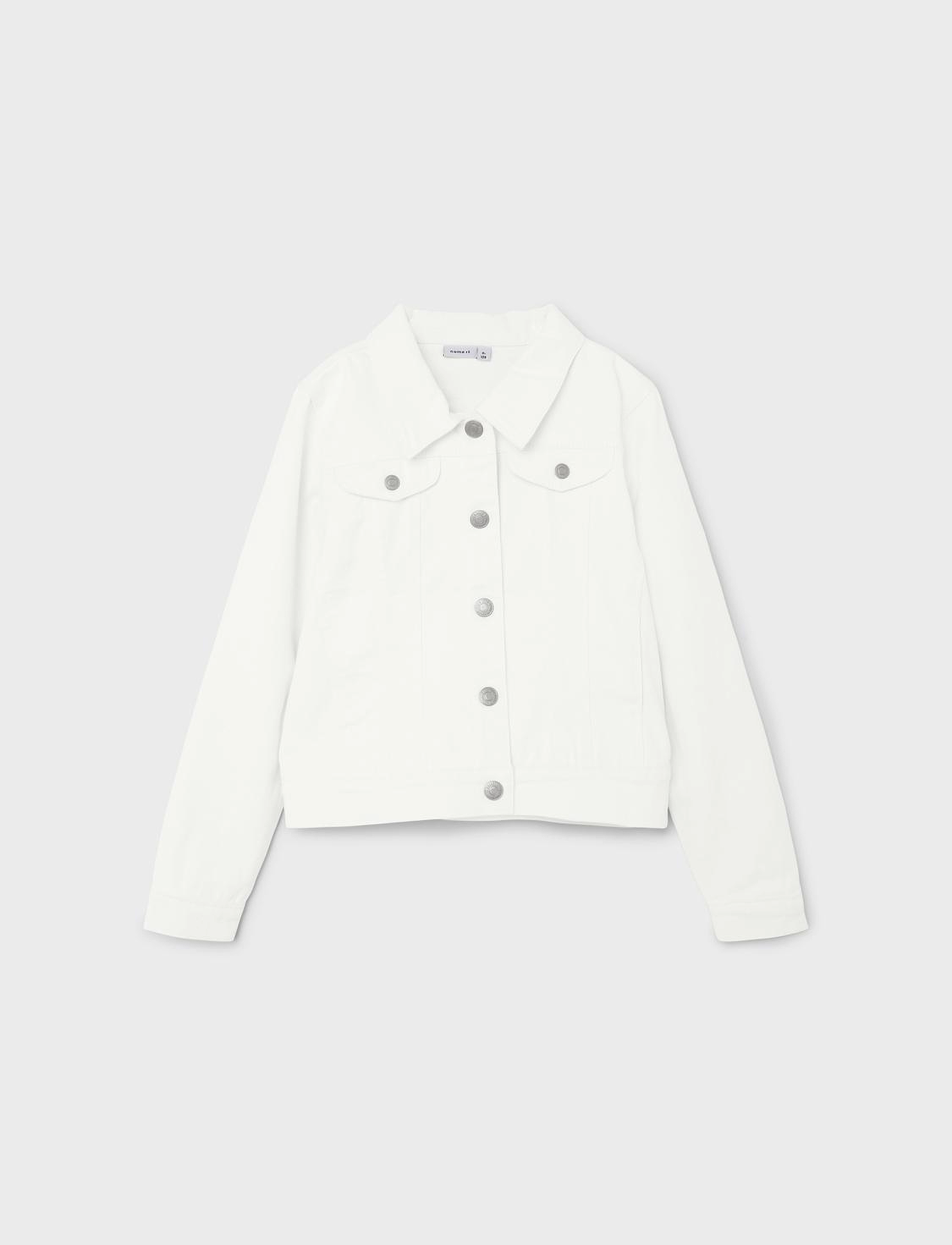 name it - NKFREJA TWILL JACKET 4160-YF NOOS - bright white - 3