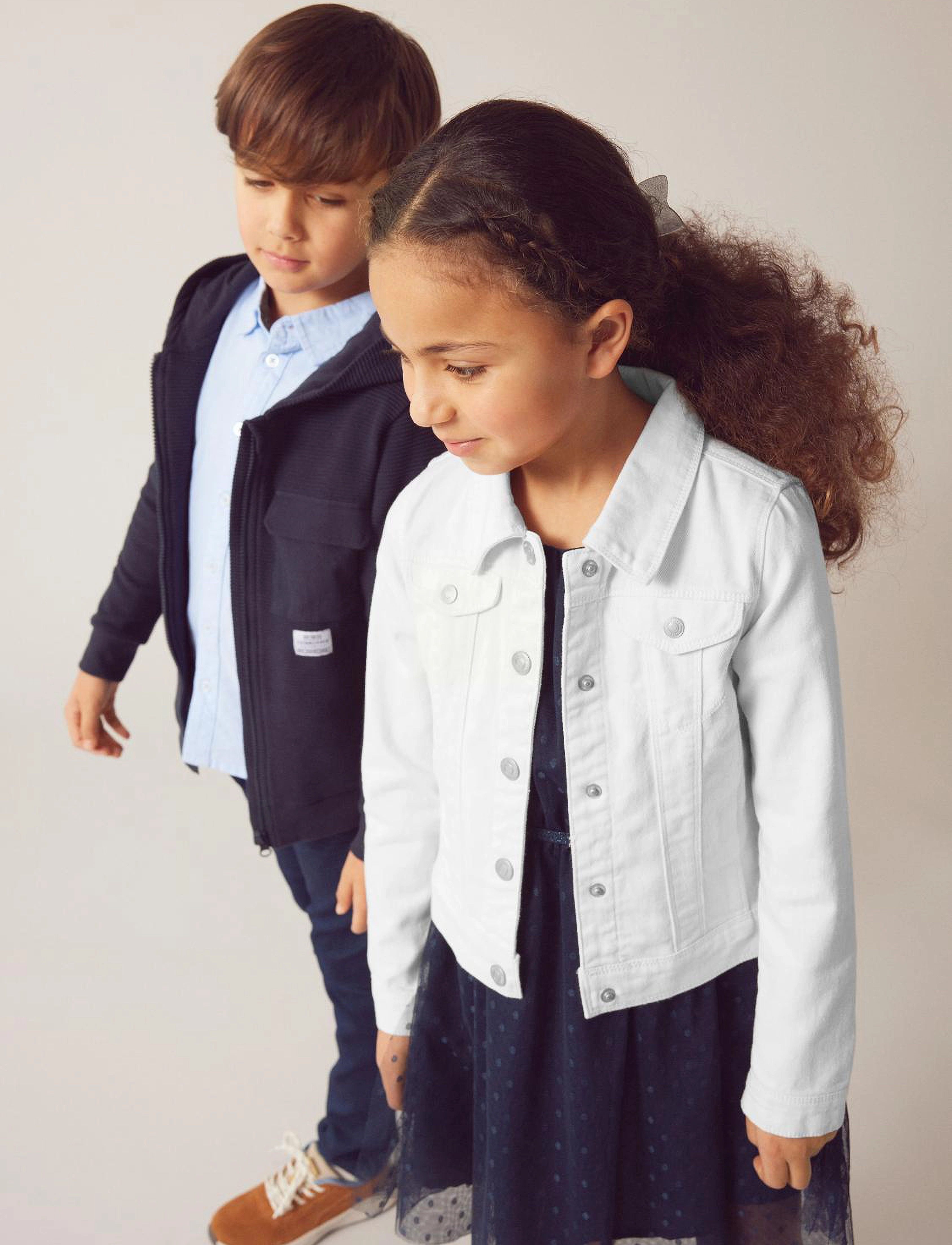 name it - NKFREJA TWILL JACKET 4160-YF NOOS - bright white - 5
