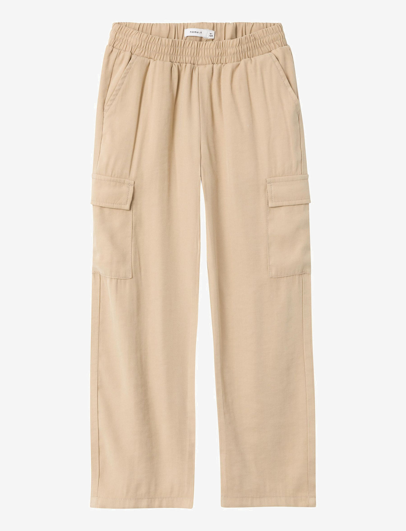 name it - NKFBELLA ST TWI CARGO 8262-BU NOOS - bukser - safari - 1