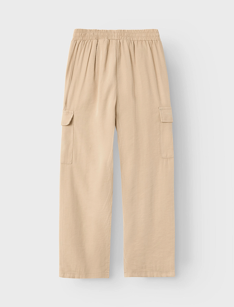 name it - NKFBELLA ST TWI CARGO 8262-BU NOOS - bikses - safari - 2