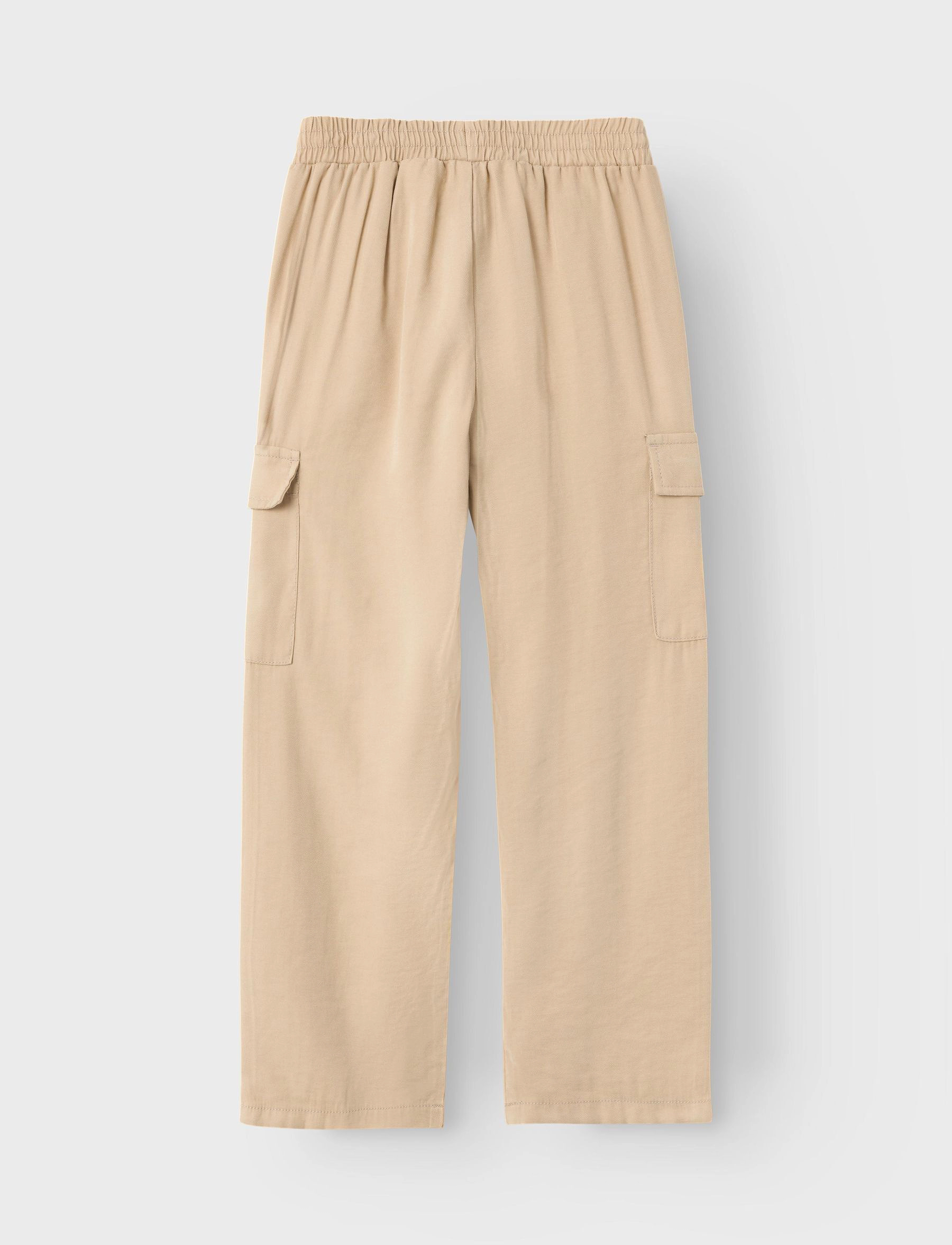 name it - NKFBELLA ST TWI CARGO 8262-BU NOOS - trousers - safari - 2