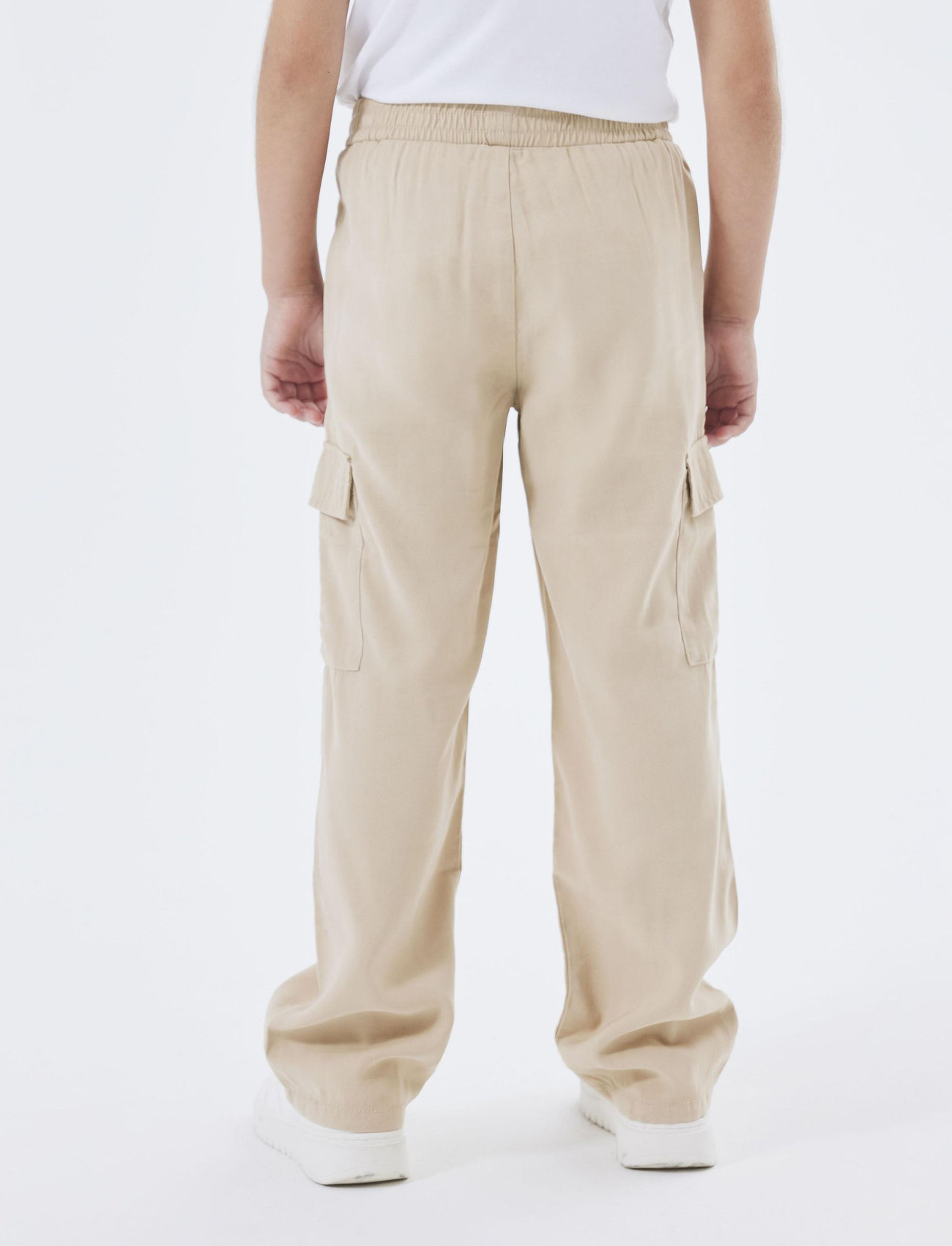 name it - NKFBELLA ST TWI CARGO 8262-BU NOOS - bukser - safari - 3