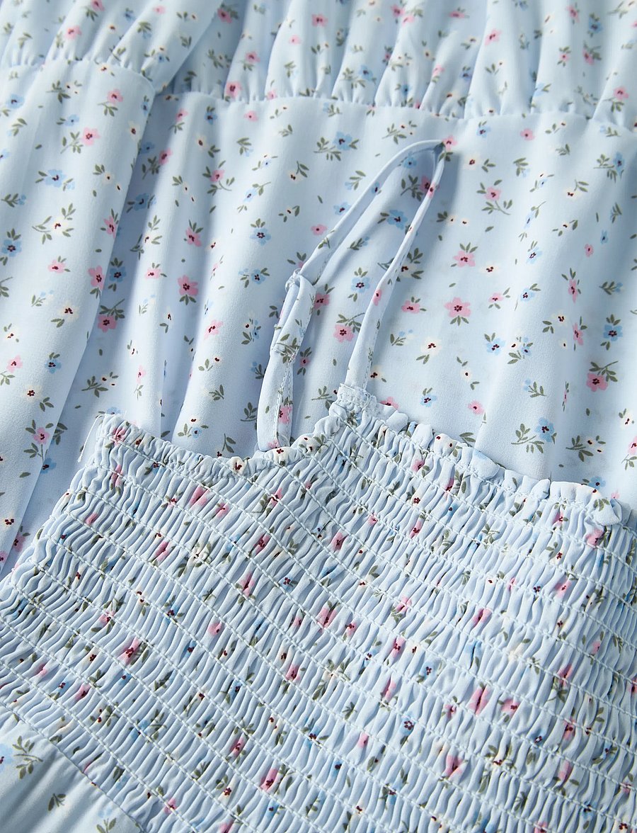 name it - NKFVINAYA STRAP MAXI DRESS - Ärmellose freizeitkleider - ice water - 3