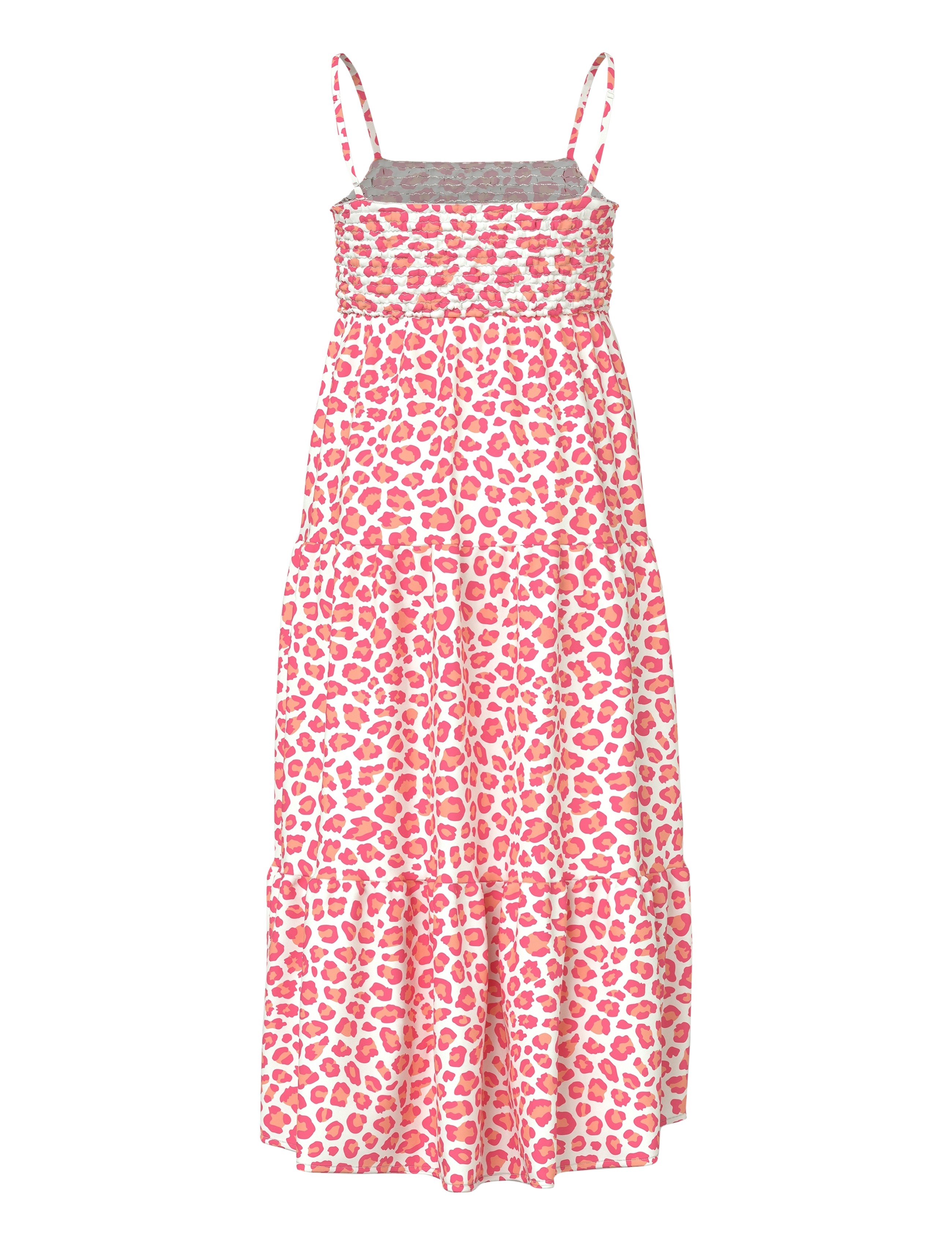 name it - NKFVINAYA STRAP MAXI DRESS - kjoler uten ermer i avslappet stil - papaya punch - 1