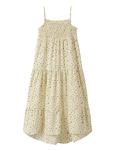name it NKFVINAYA STRAP MAXI DRESS - Ärmellose Freizeitkleider - PEAR SORBET / yellow