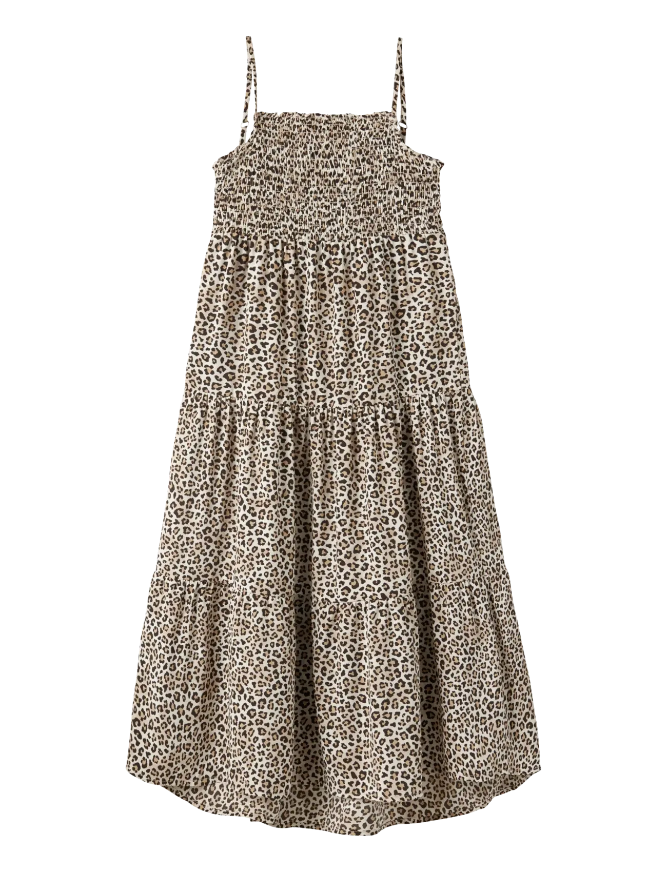 name it NKFVINAYA STRAP MAXI DRESS - Freizeitkleider - TURTLEDOVE / brown