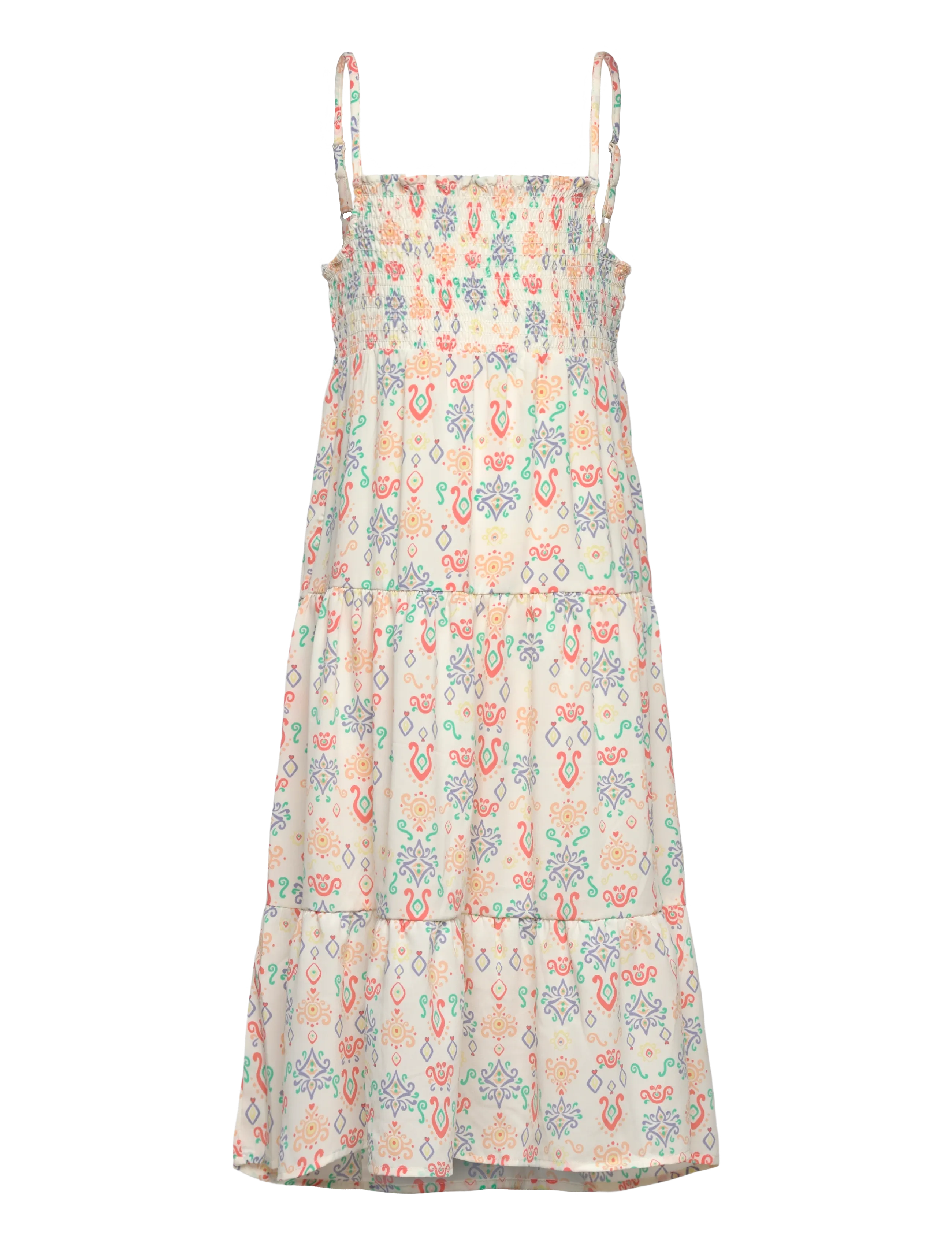 name it NKFVINAYA STRAP MAXI DRESS - Robes - WHITE ALYSSUM / white
