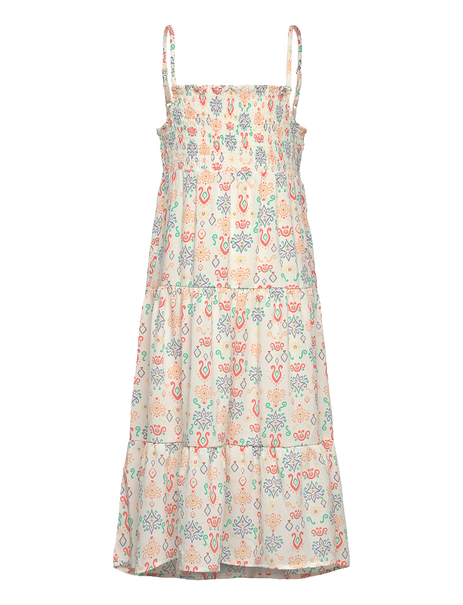 name it - NKFVINAYA STRAP MAXI DRESS - ermalausir hversdagskjólar - white alyssum - 0