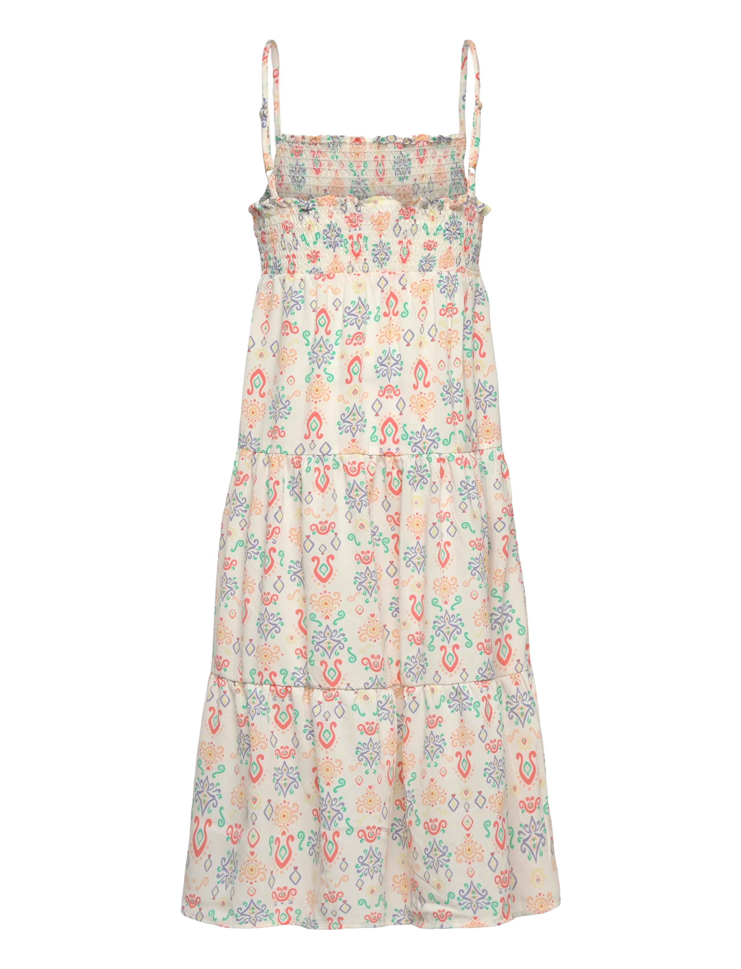 name it - NKFVINAYA STRAP MAXI DRESS - ermalausir hversdagskjólar - white alyssum - 1