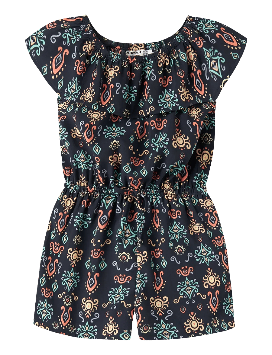 name it - NMFVINAYA SS PLAYSUIT - jumpsuits - dark sapphire - 0