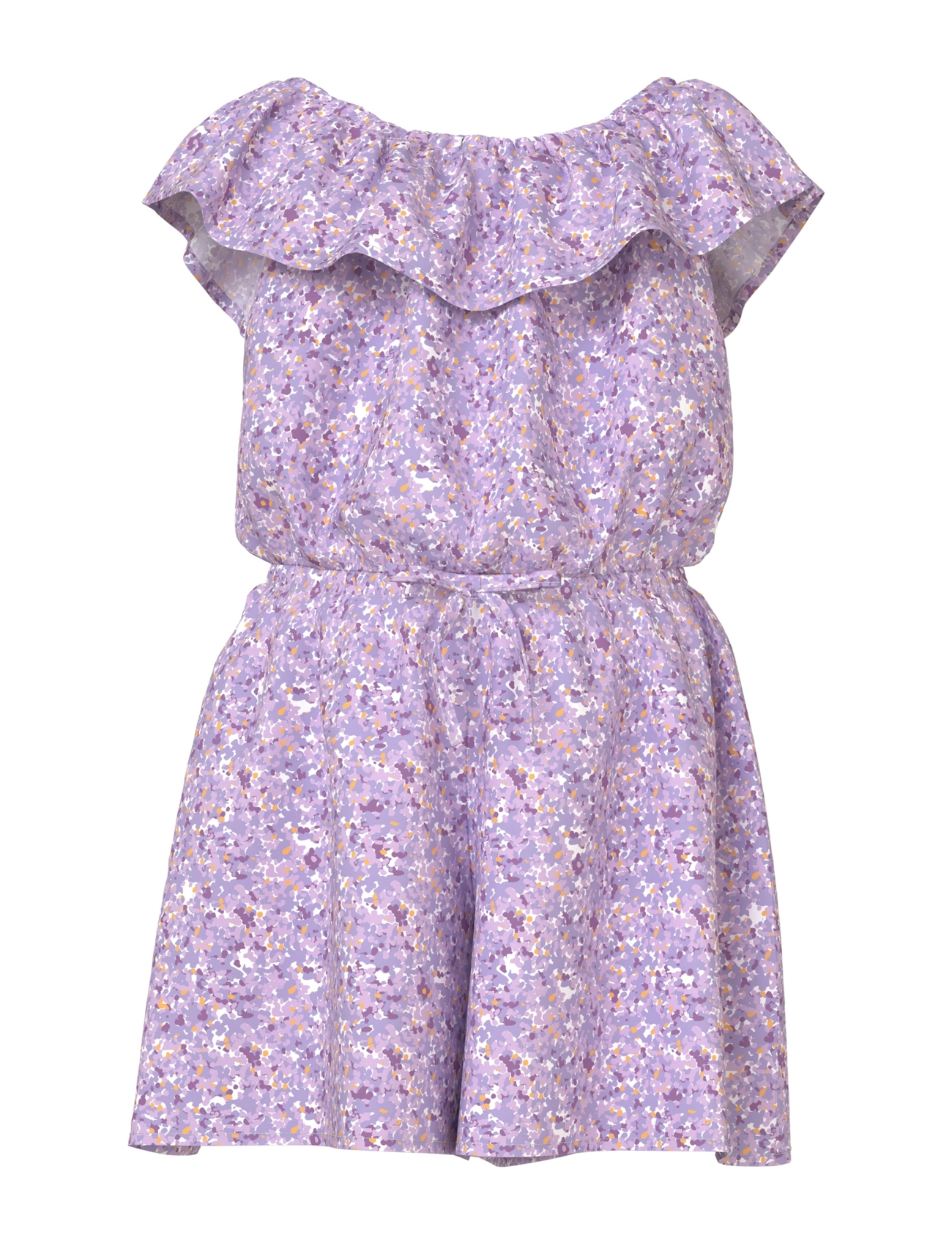 name it Nmfvinaya Ss Playsuit, Børn, Off-Shoulder Playsuit, Lila, Str: 92