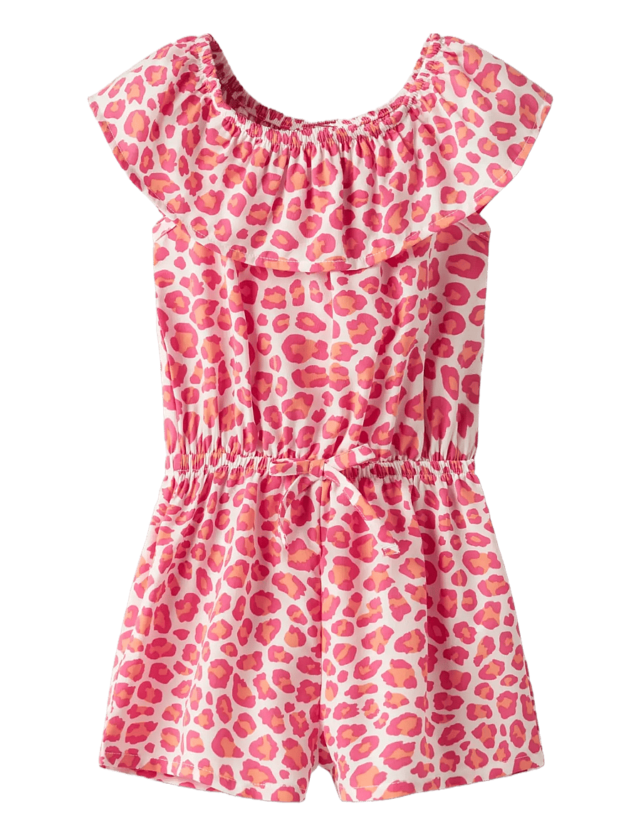 name it - NMFVINAYA SS PLAYSUIT - jumpsuits - papaya punch - 0