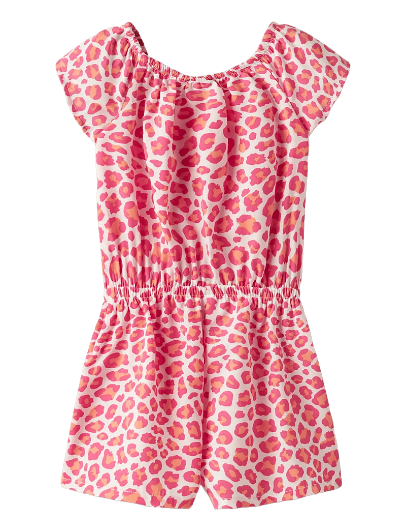 name it - NMFVINAYA SS PLAYSUIT - jumpsuits - papaya punch - 1