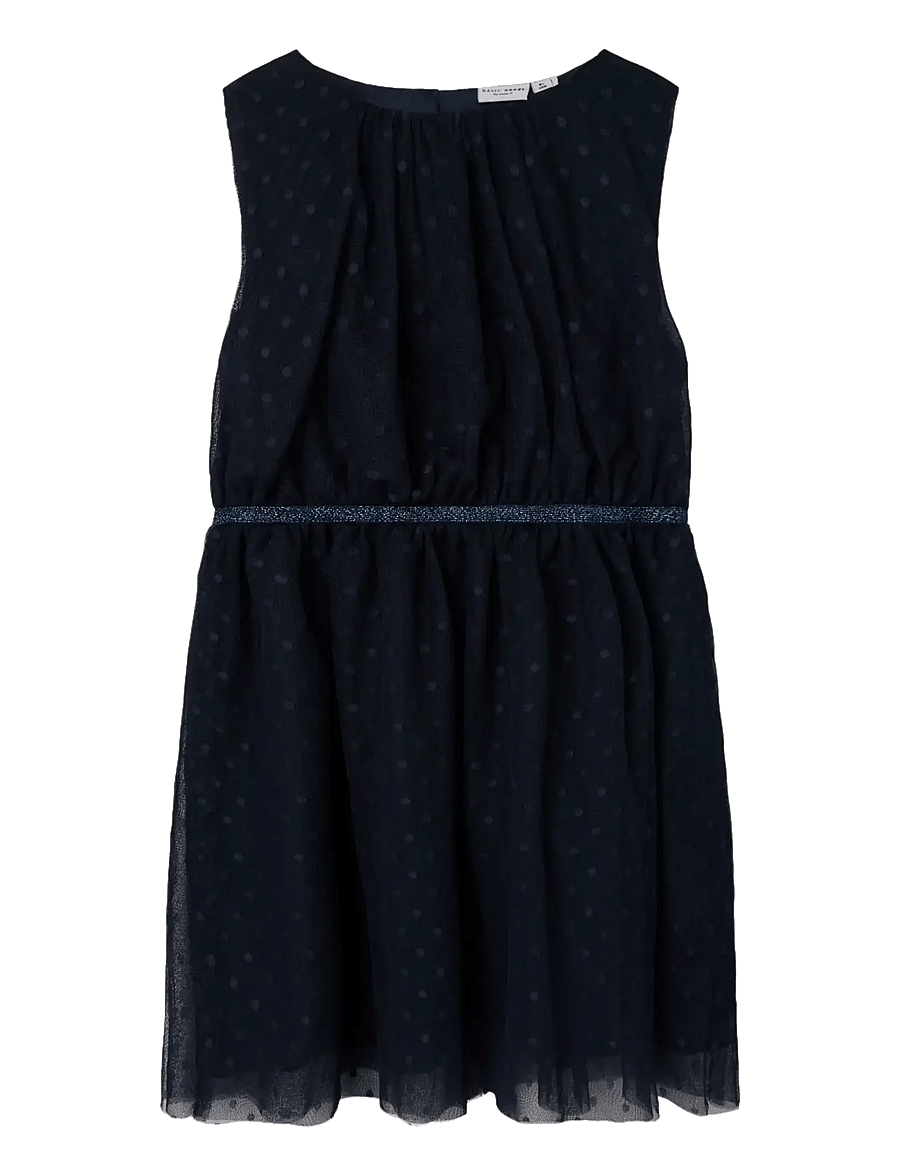 name it - NKFVABOS SPENCER NOOS - festklänningar - dark sapphire - 1