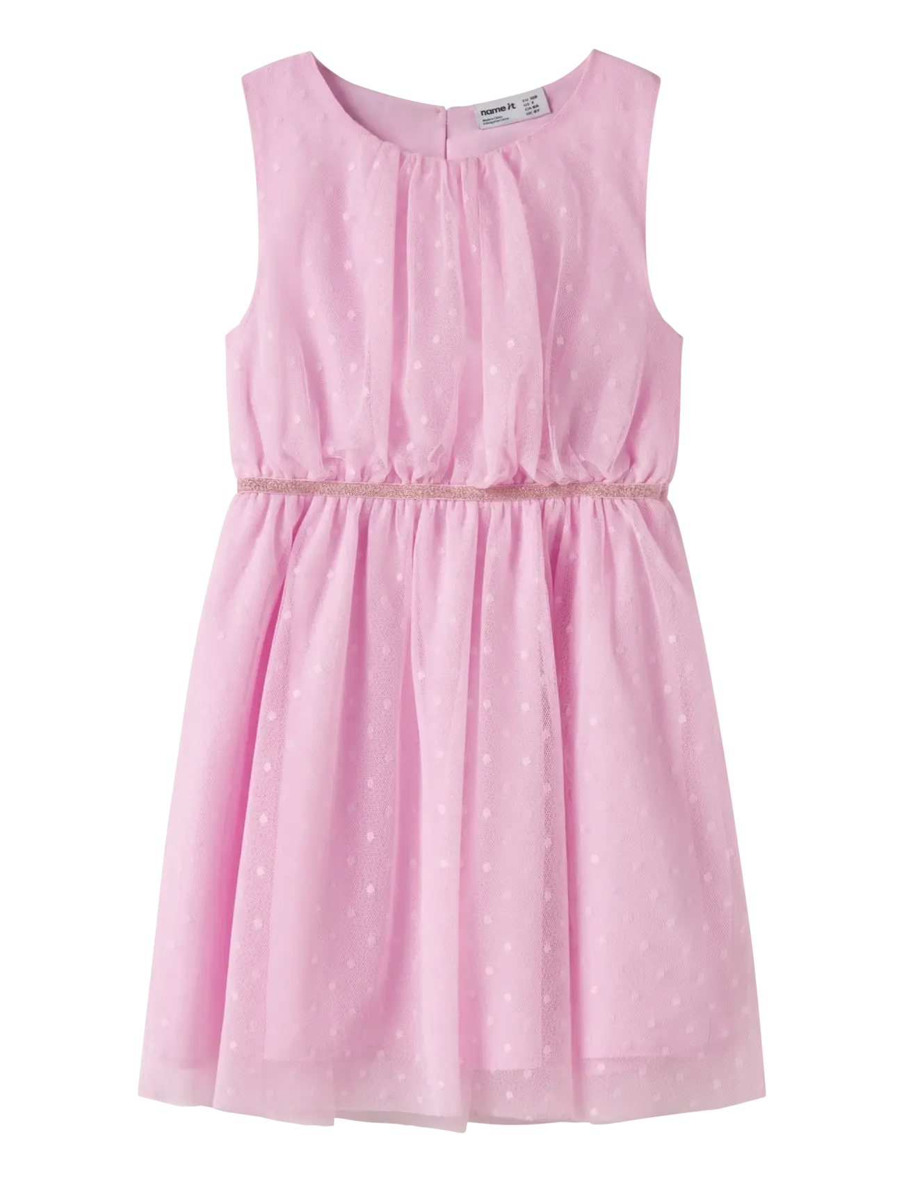 name it Nkfvabos Spencer Noos, 158, Pink, Kjoler > Festkjoler, Børn