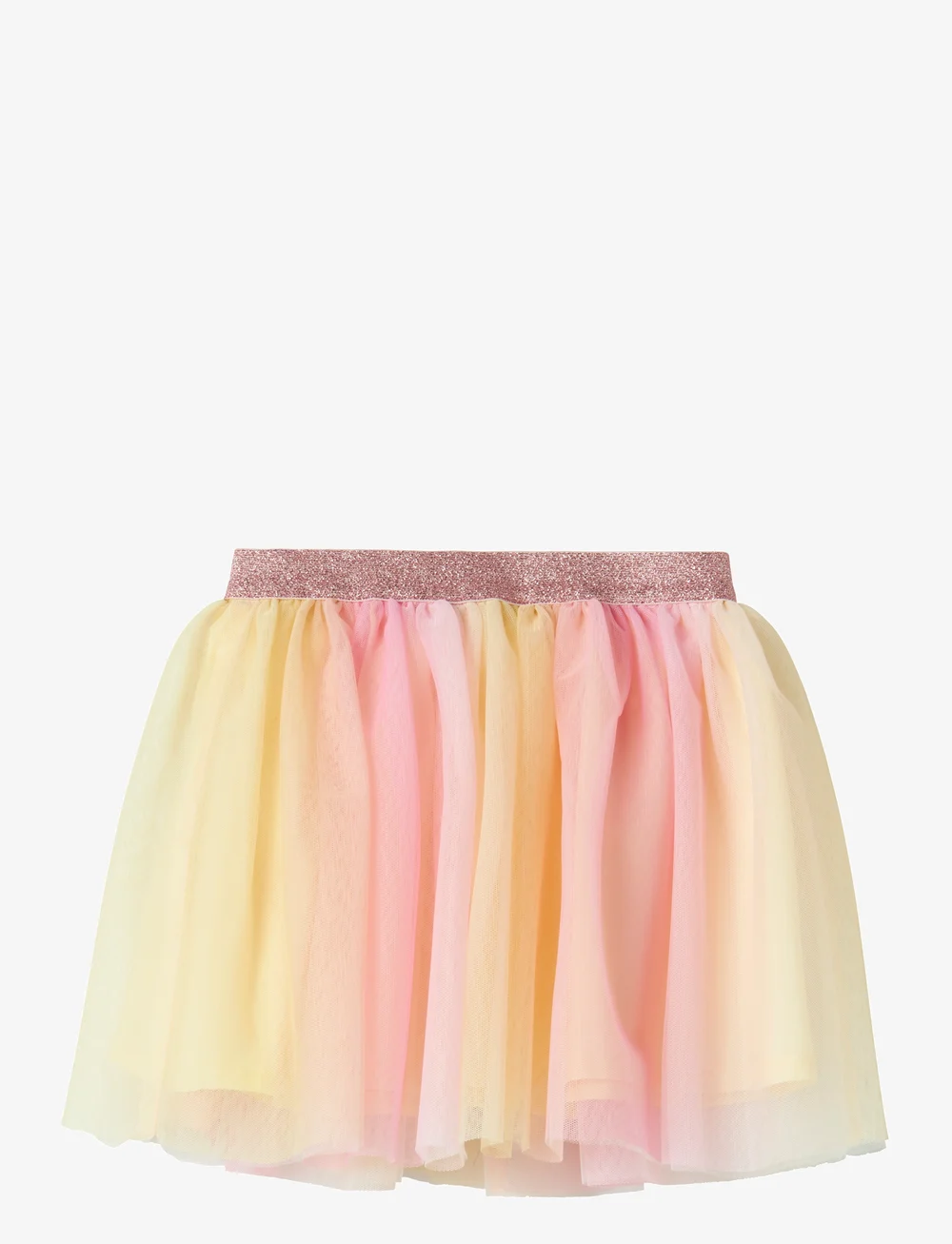 name it - NMFVABOS SKIRT FFFFD - tyllkjolar - pastel yellow - 0