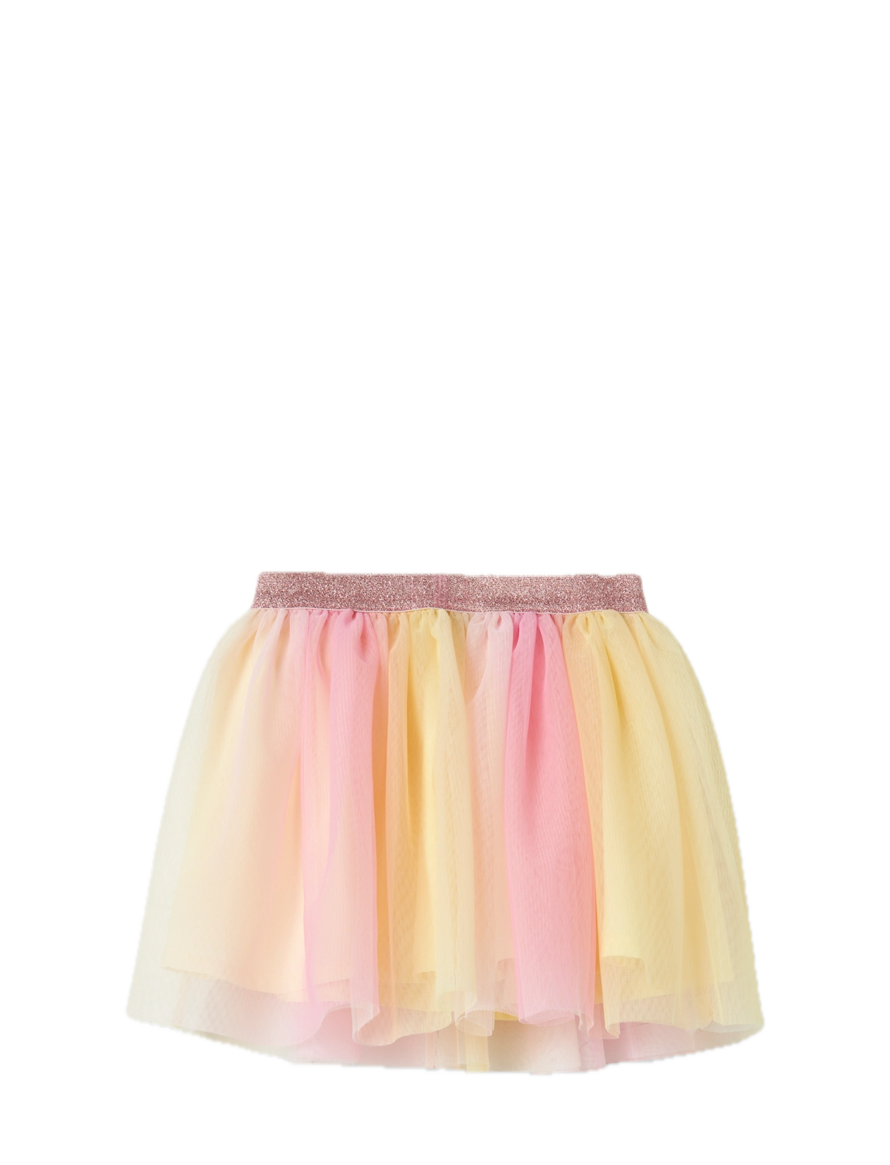 name it - NMFVABOS SKIRT FFFFD - pastel yellow - 1
