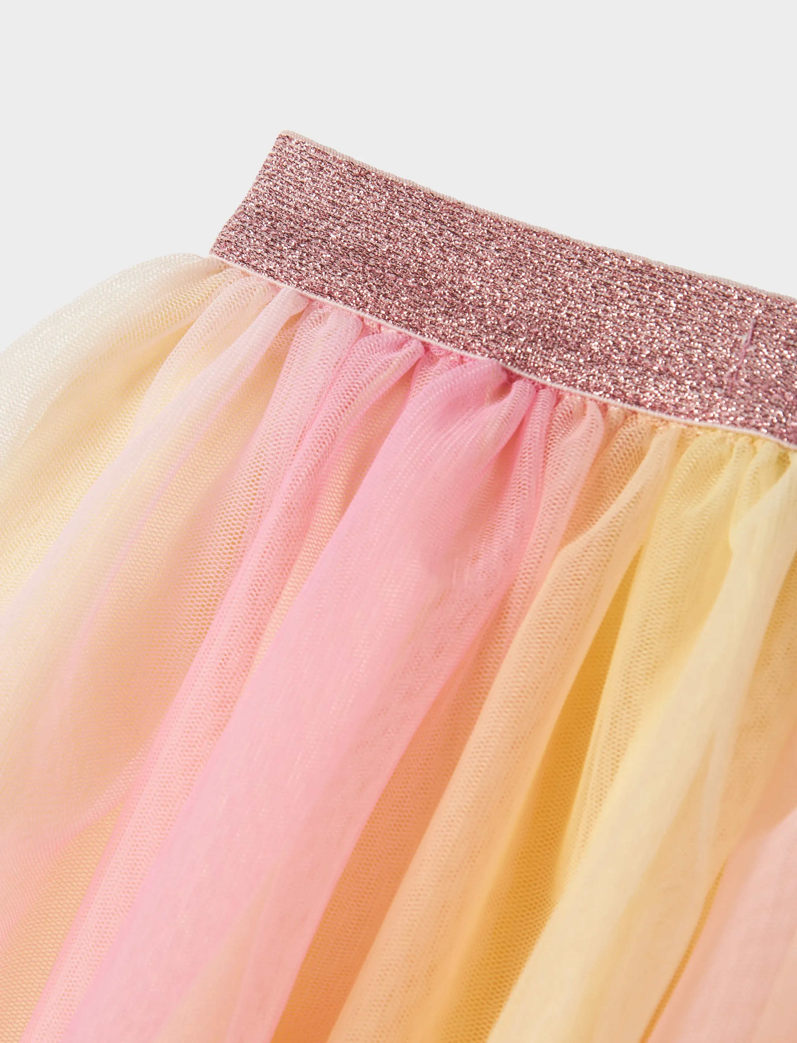 name it - NMFVABOS SKIRT FFFFD - pastel yellow - 2