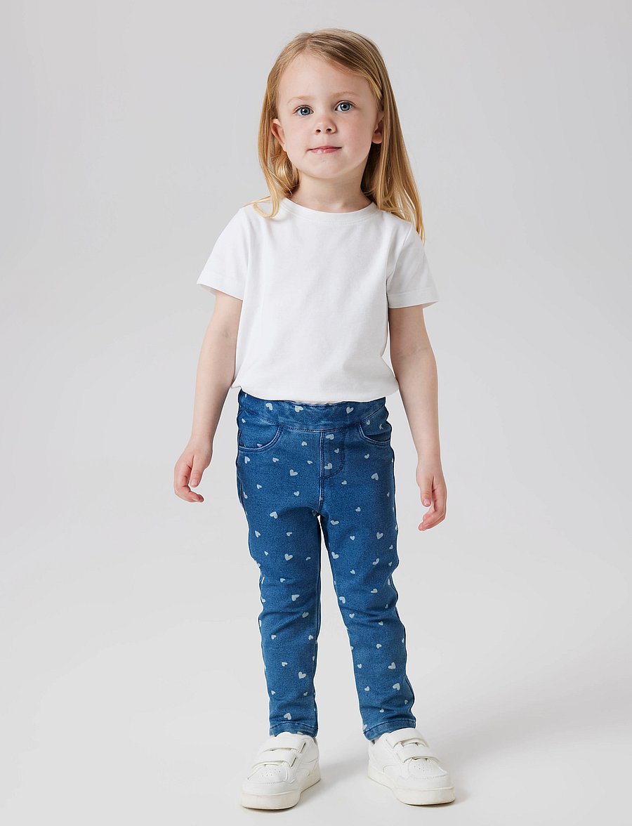 name it - NMFSALLI SLIM DNM LEGGING 2352-VB NOOS - retuusid - medium blue denim - 0