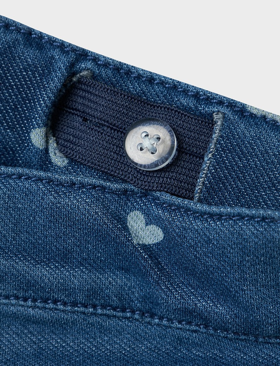 name it - NMFSALLI SLIM DNM LEGGING 2352-VB NOOS - leggings - medium blue denim - 3
