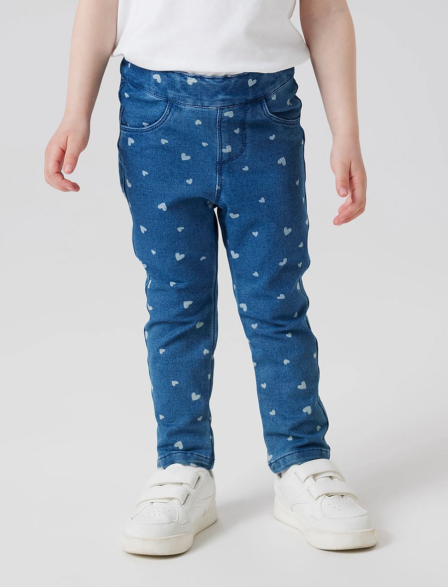 name it - NMFSALLI SLIM DNM LEGGING 2352-VB NOOS - retuusid - medium blue denim - 4