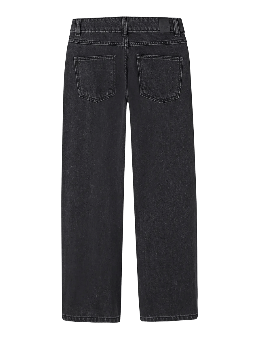 name it - NKFROSE STRAIGH RHINE JEANS 3366-BE NOOS - regular jeans - black - 1