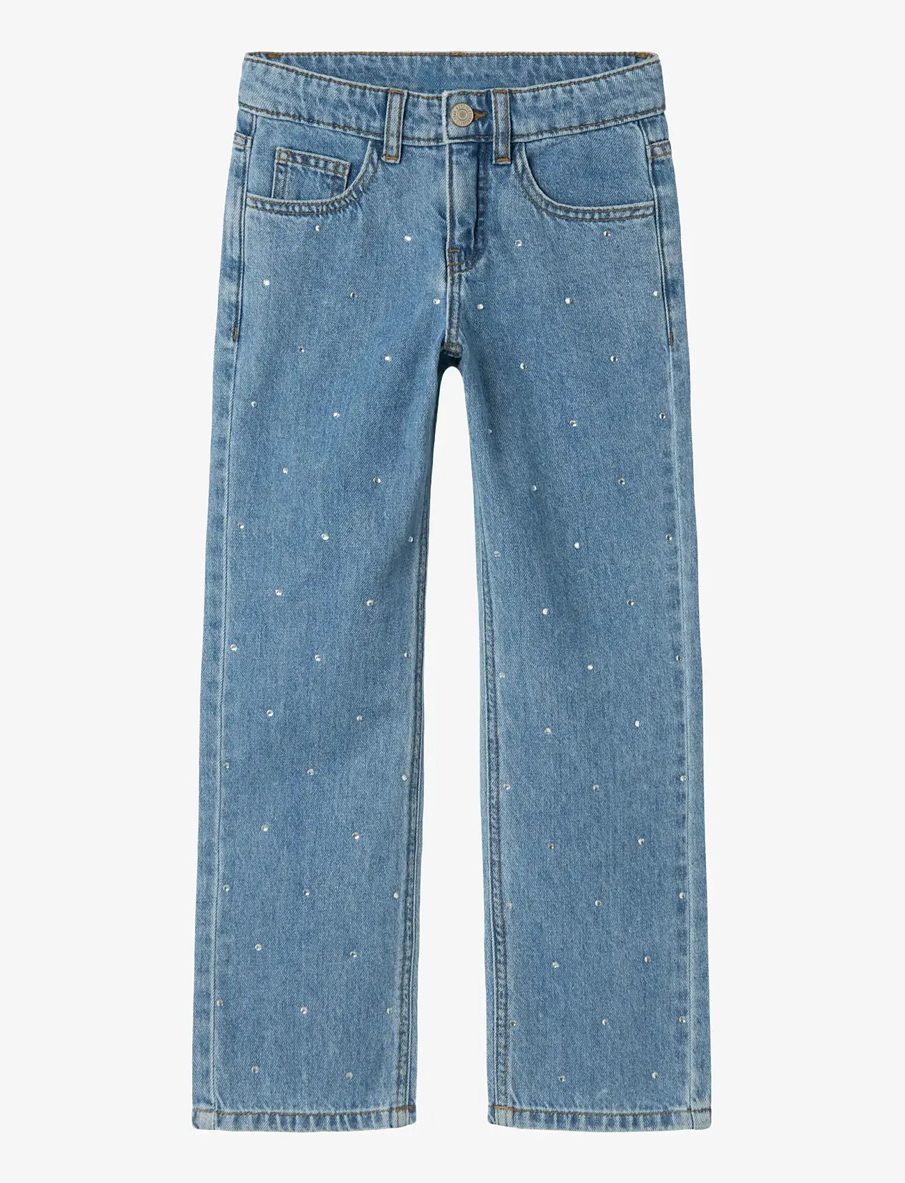 name it NKFROSE STRAIGH RHINE JEANS 3366-BE NOOS - Tavalised teksad - DENIM BLUE / blue