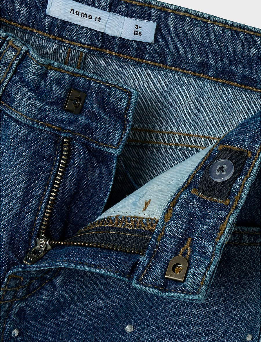 name it - NKFROSE STRAIGH RHINE JEANS 3366-BE NOOS - regular jeans - denim blue - 4
