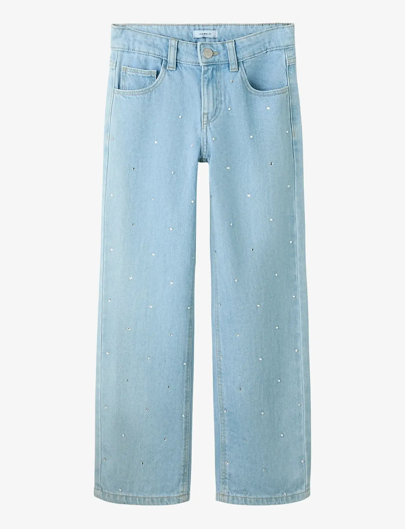 name it - NKFROSE ST RHINE JEANS 3366-BE NOOS - tavalised teksad - light blue denim - 1