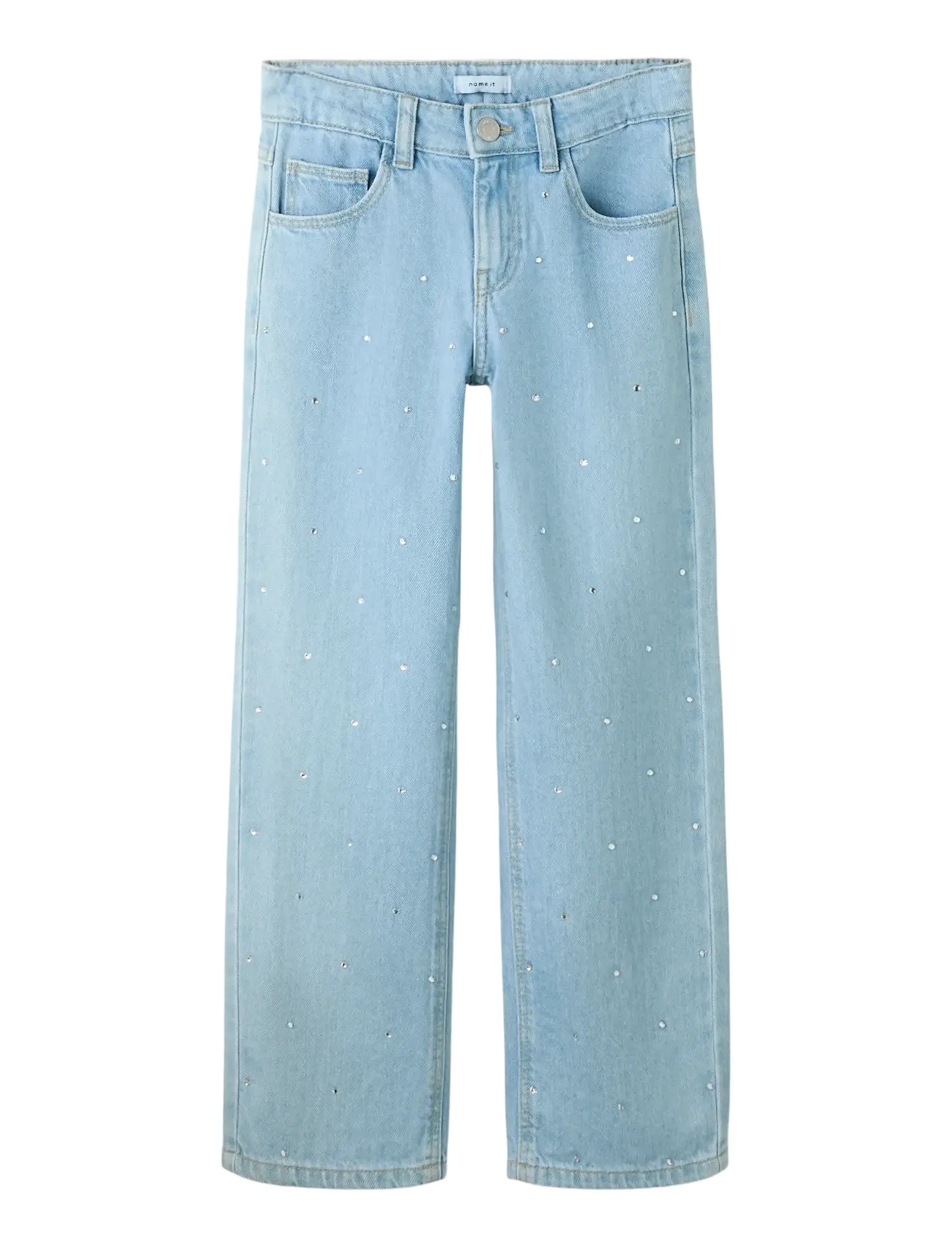 name it NKFROSE STRAIGH RHINE JEANS 3366-BE NOOS - Jeans - LIGHT BLUE DENIM / blue