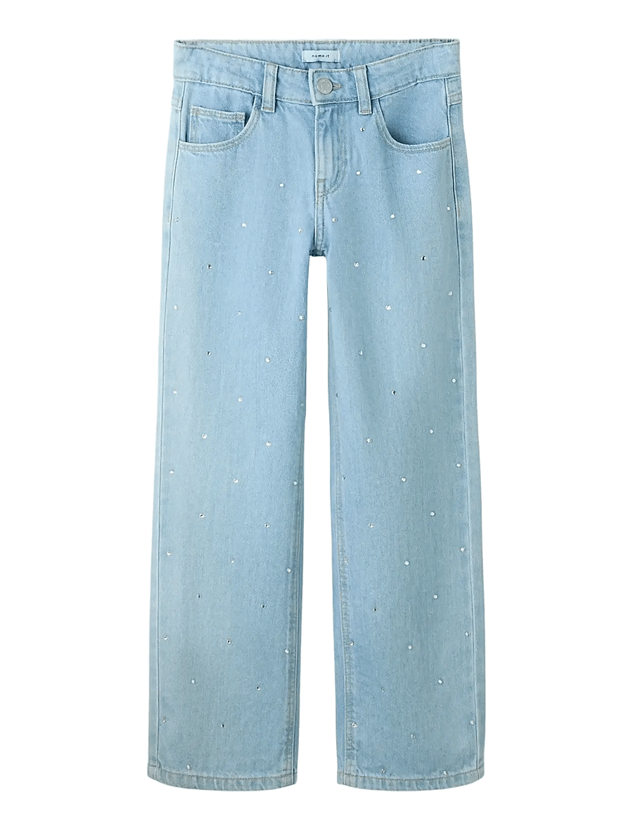 name it - NKFROSE STRAIGH RHINE JEANS 3366-BE NOOS - regular jeans - light blue denim - 1
