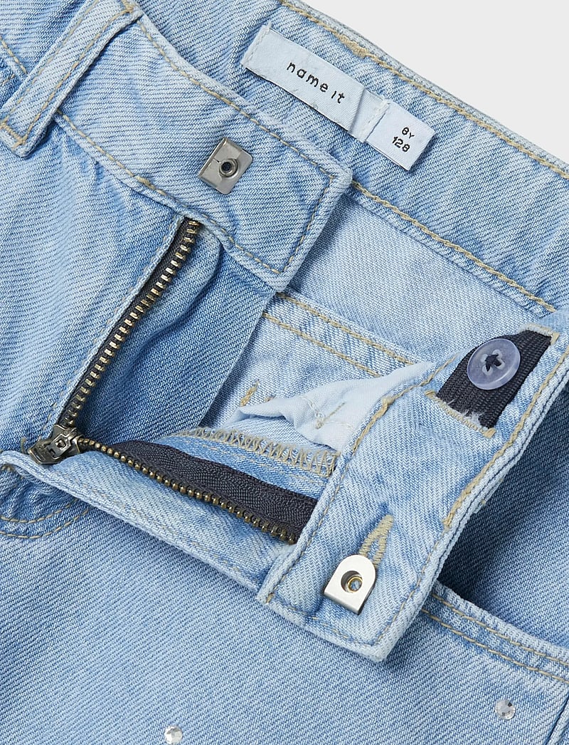 name it - NKFROSE ST RHINE JEANS 3366-BE NOOS - tavalised teksad - light blue denim - 5