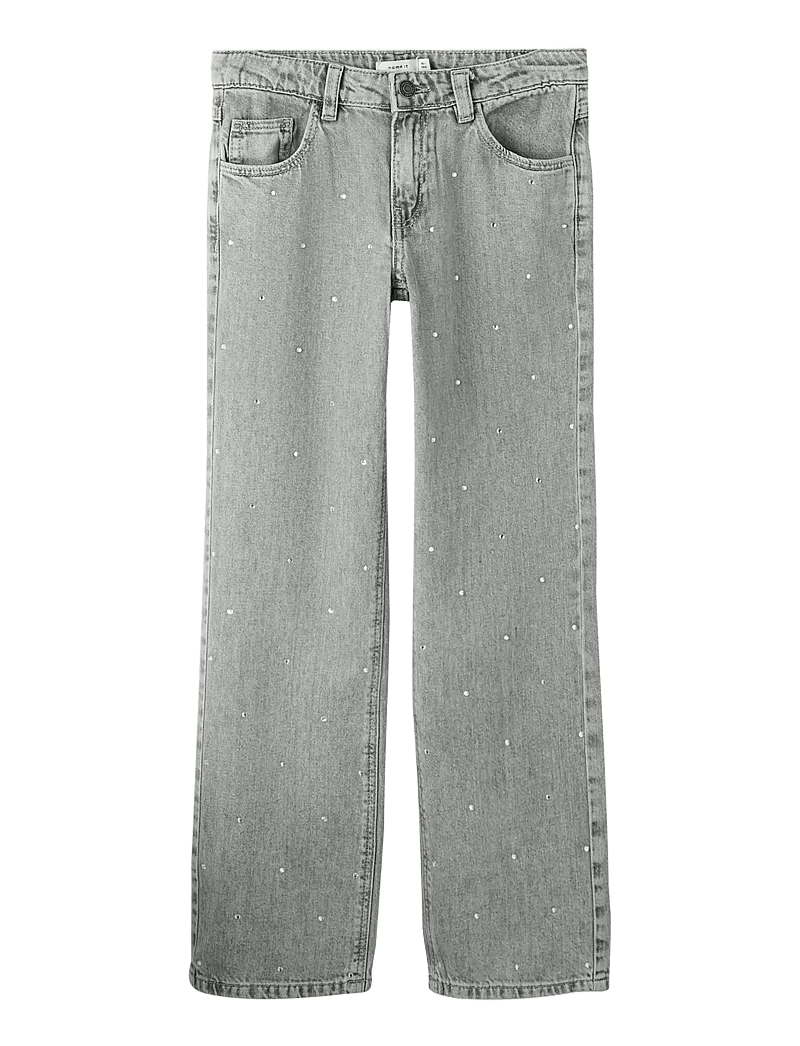 name it - NKFROSE STRAIGH RHINE JEANS 3366-BE NOOS - regular jeans - light grey denim - 1