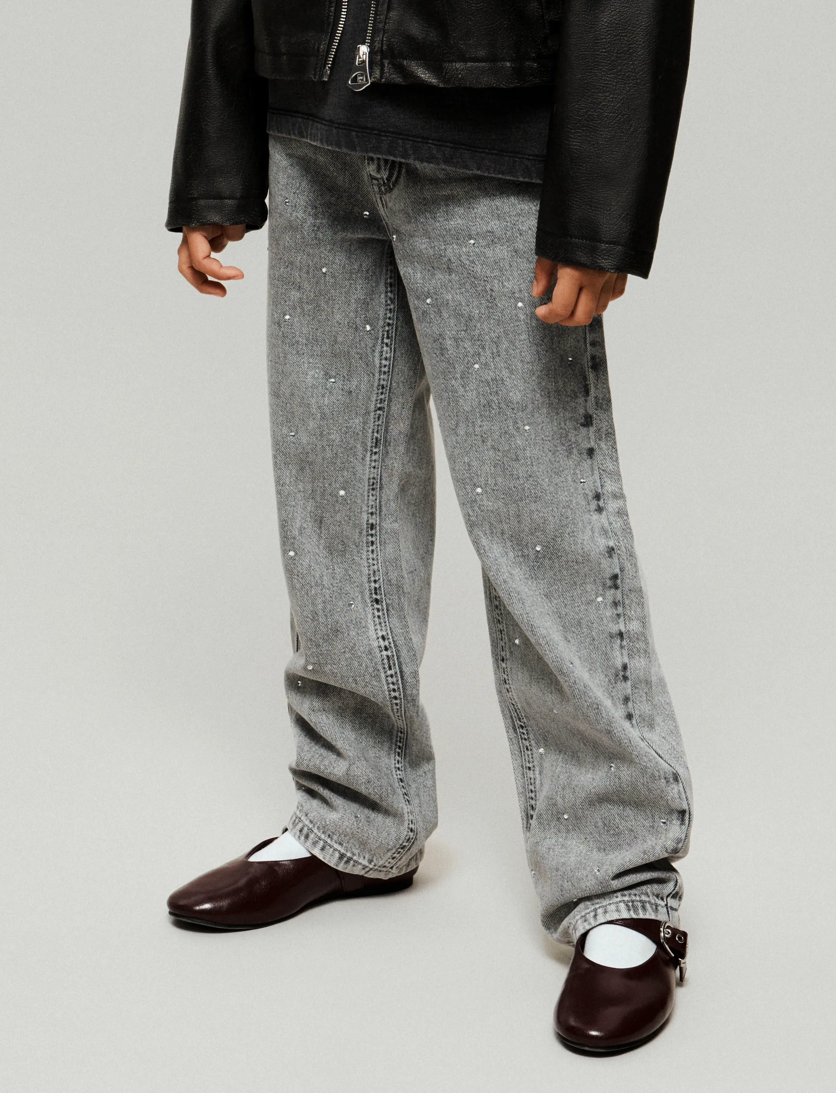 name it - NKFROSE STRAIGH RHINE JEANS 3366-BE NOOS - regular jeans - light grey denim - 3