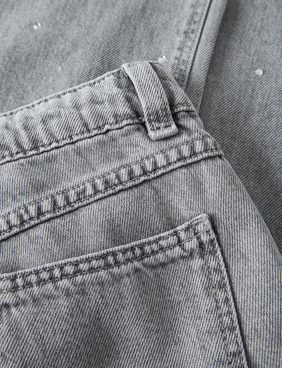 name it - NKFROSE STRAIGH RHINE JEANS 3366-BE NOOS - regular jeans - light grey denim - 5